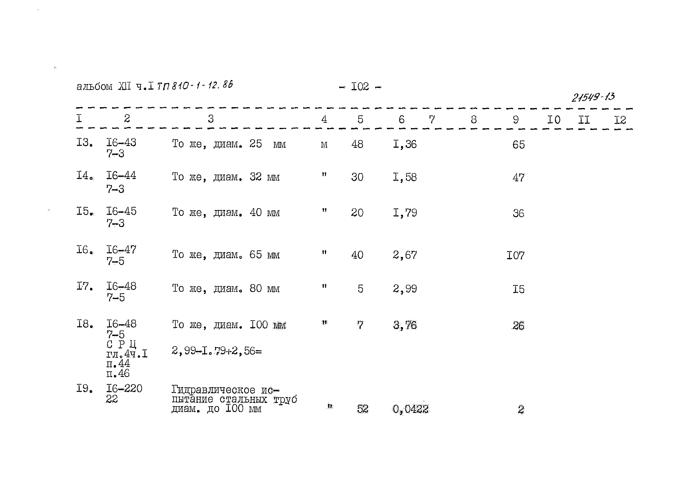 Типовой проект 810-1-12.86