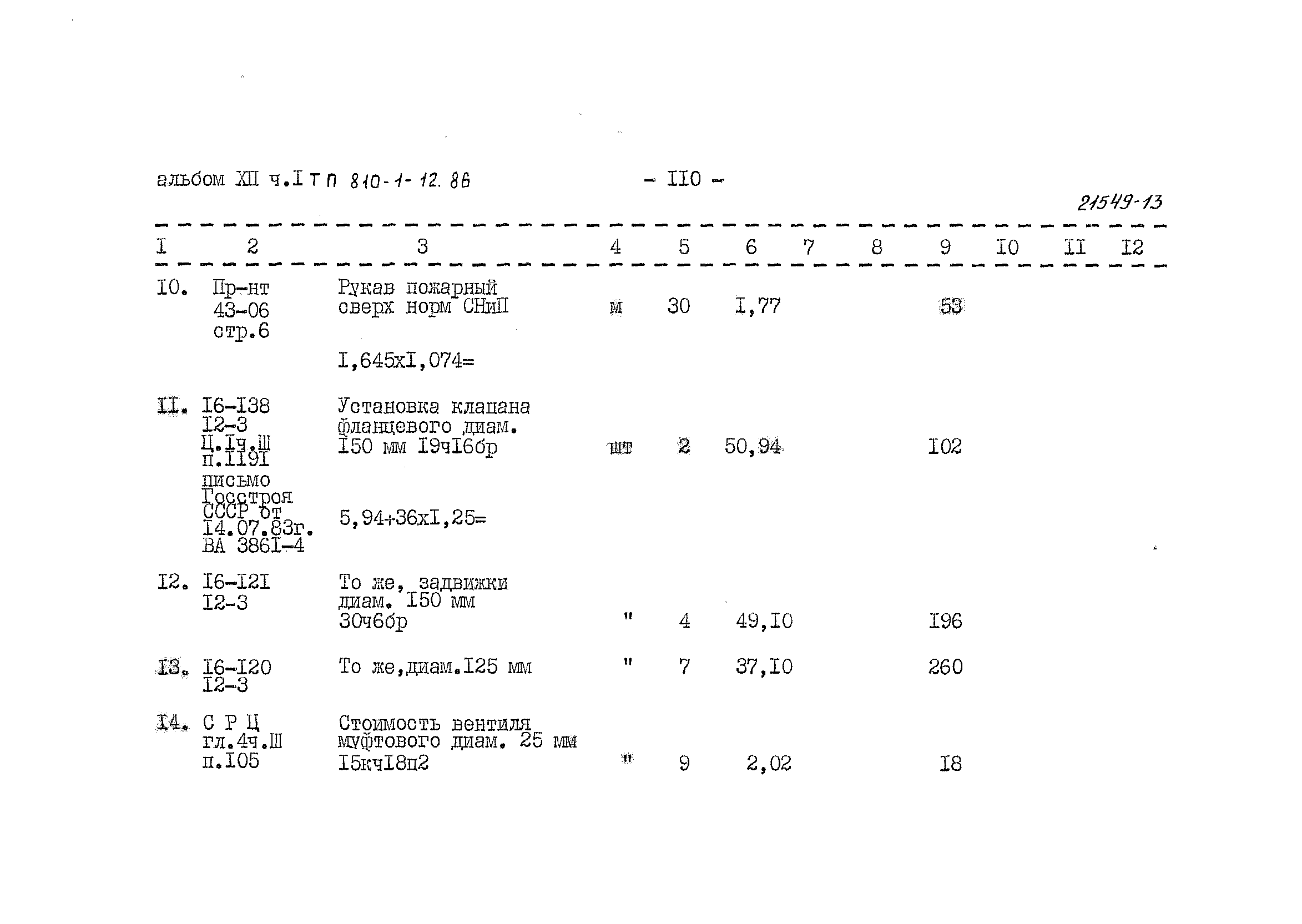 Типовой проект 810-1-12.86