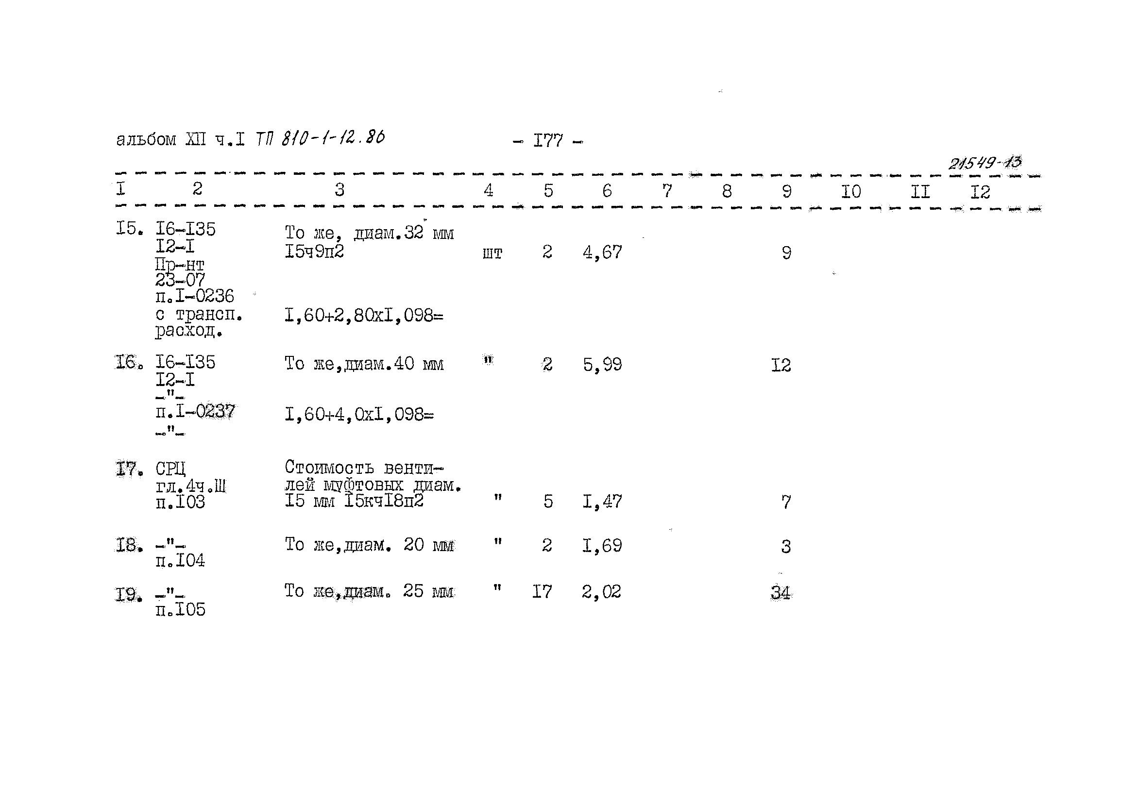 Типовой проект 810-1-12.86