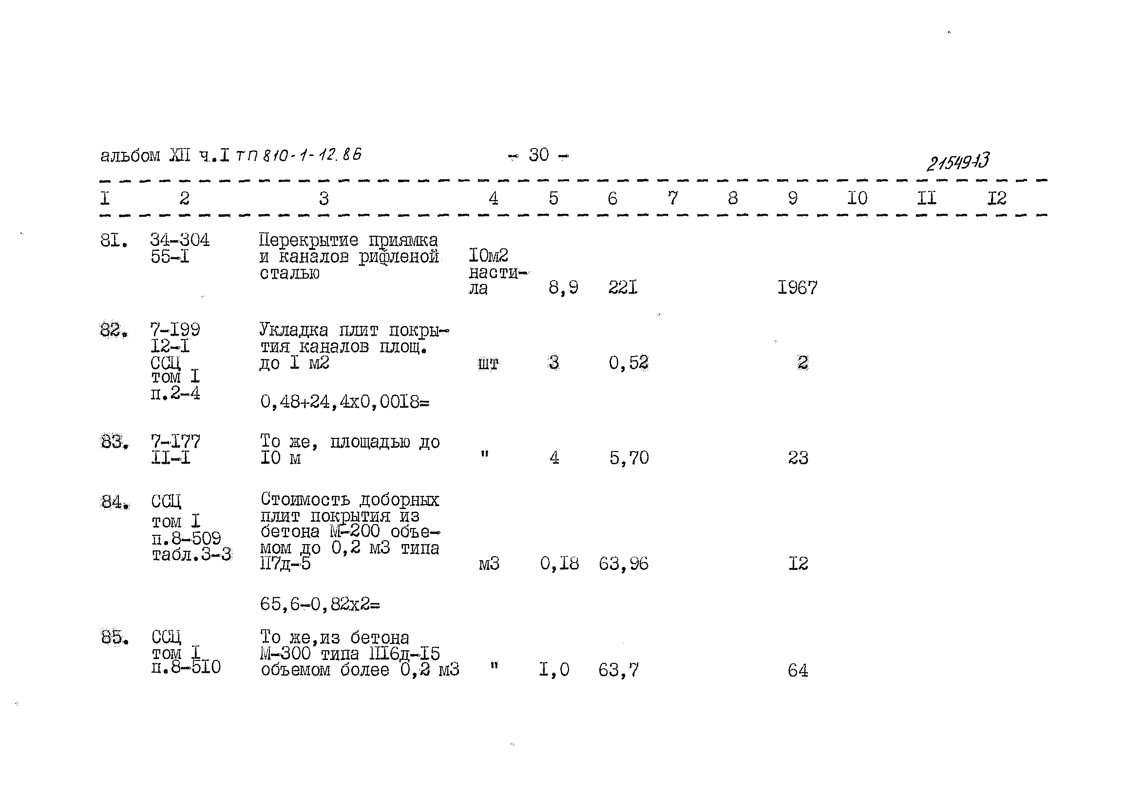 Типовой проект 810-1-12.86