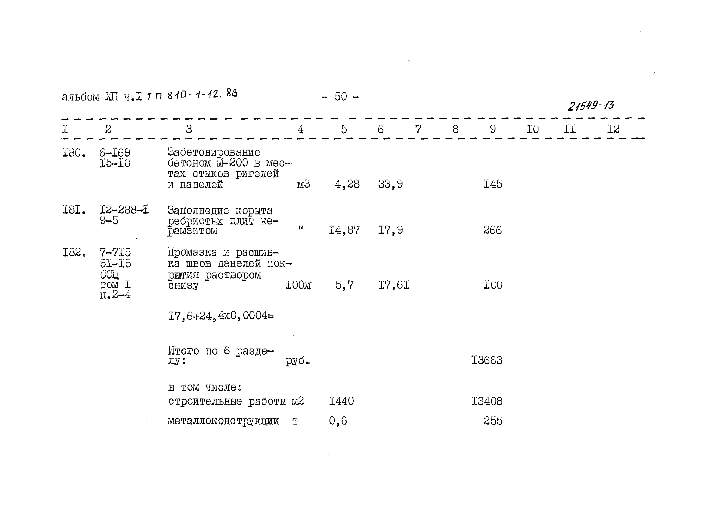 Типовой проект 810-1-12.86