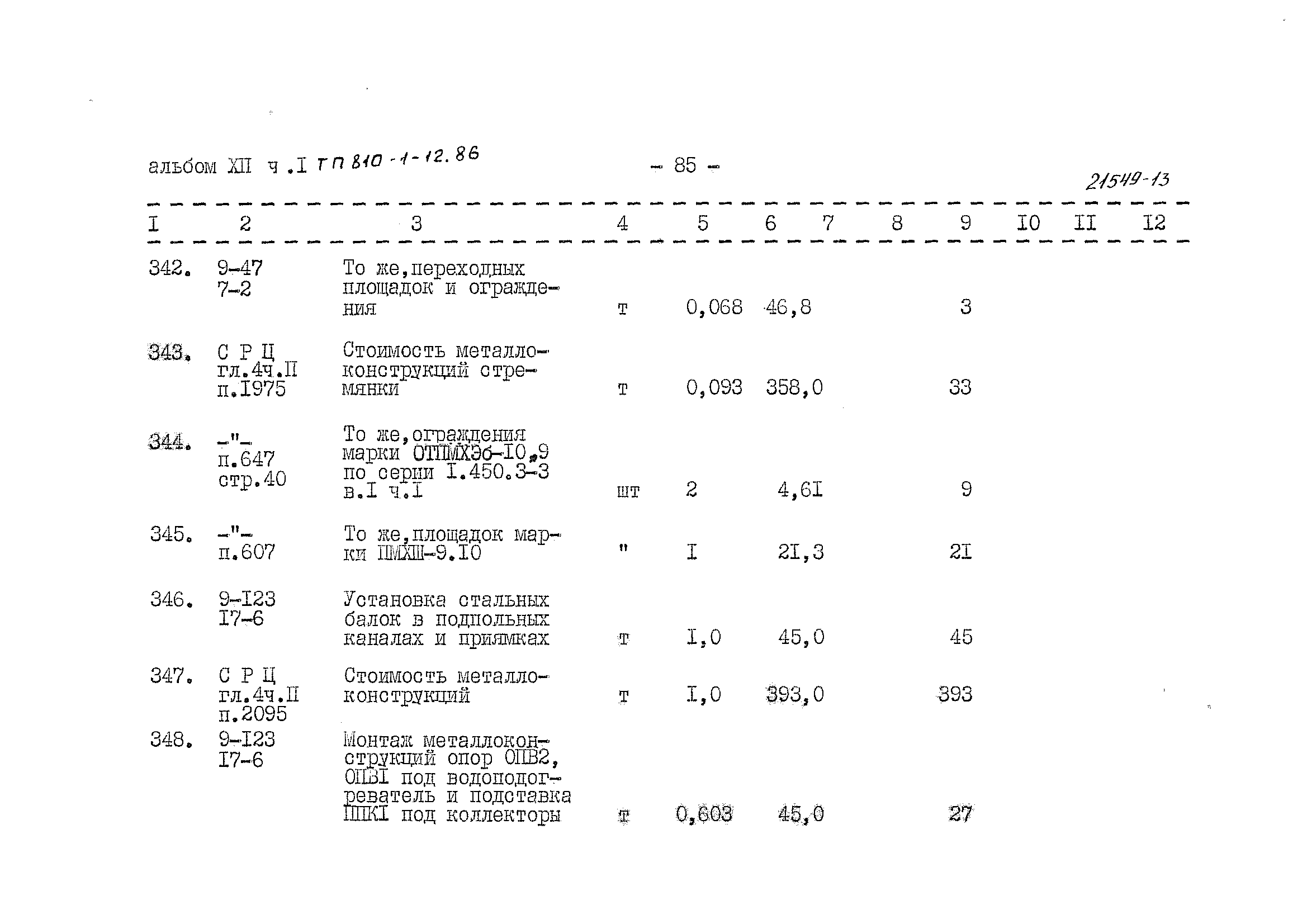 Типовой проект 810-1-12.86