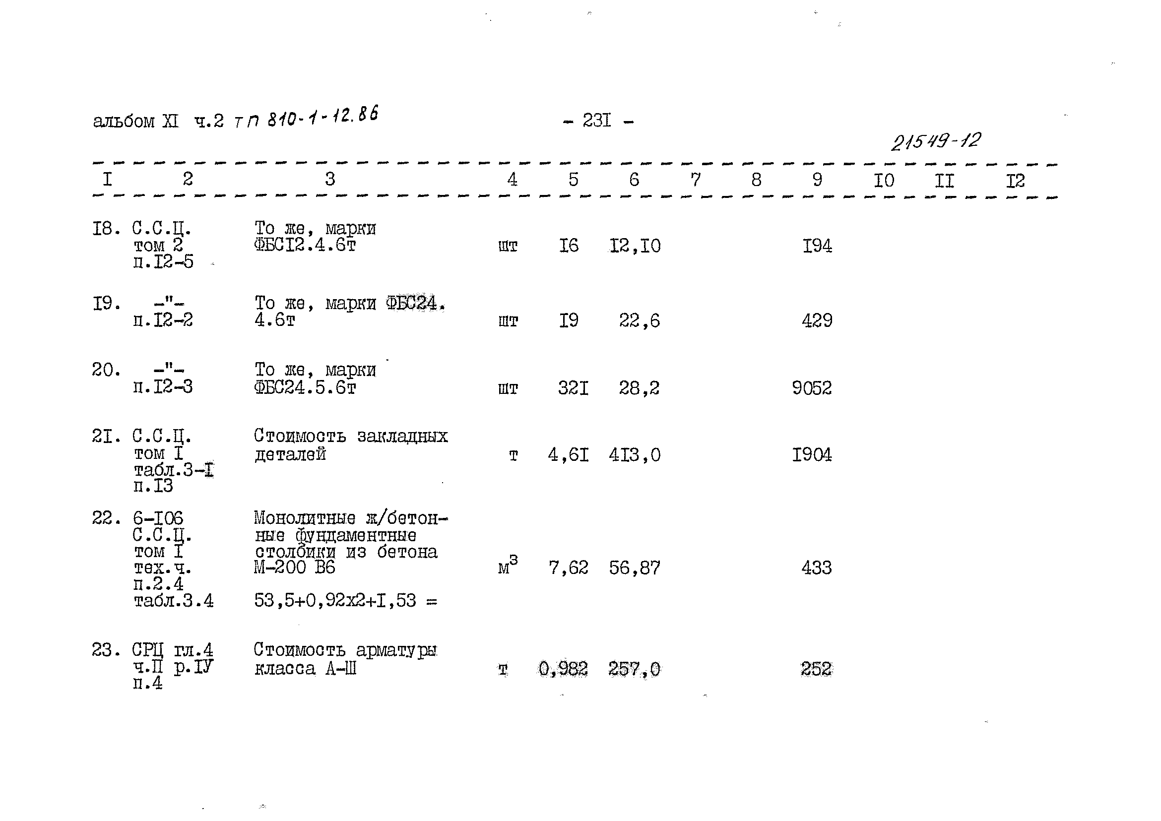 Типовой проект 810-1-12.86