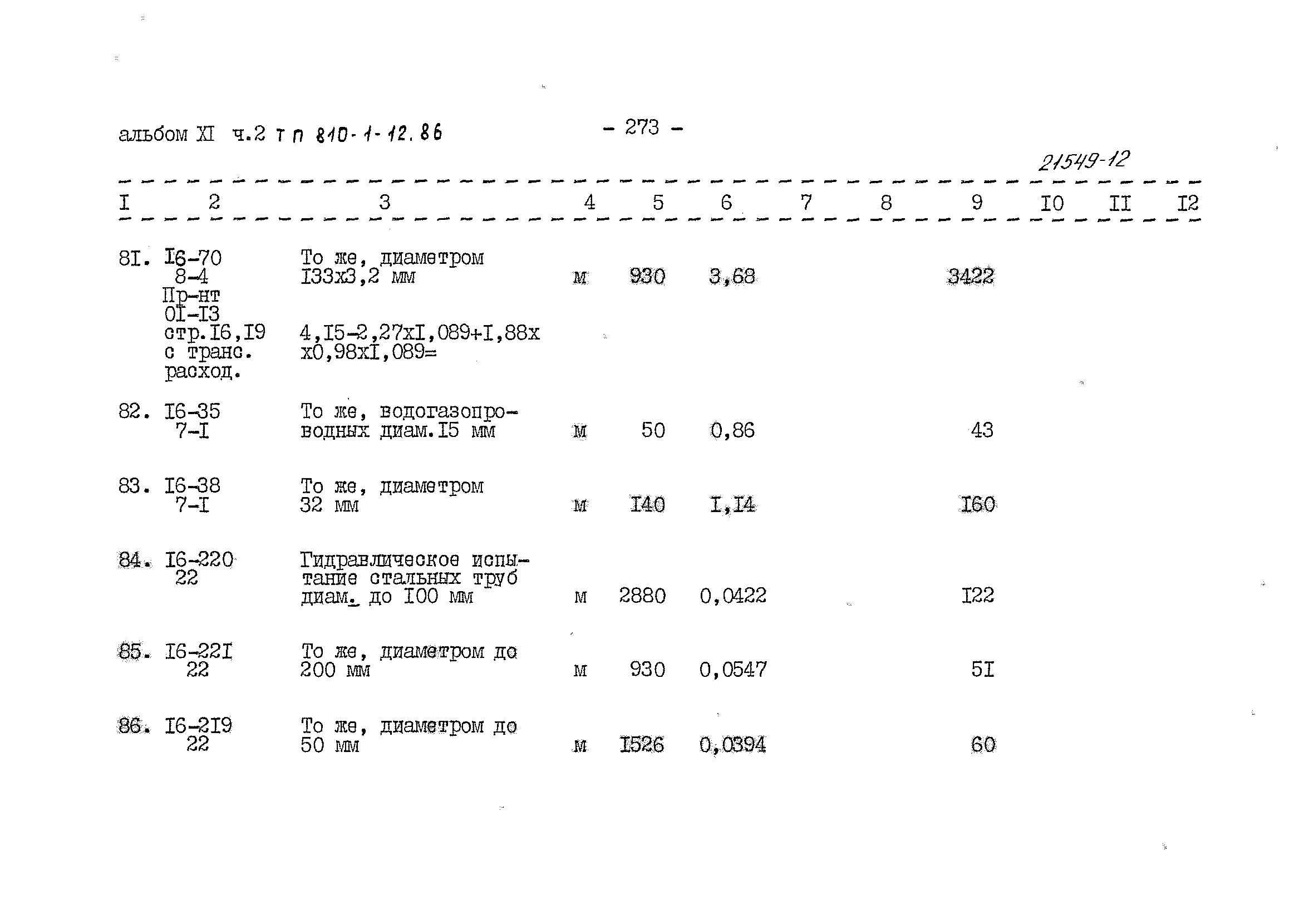 Типовой проект 810-1-12.86