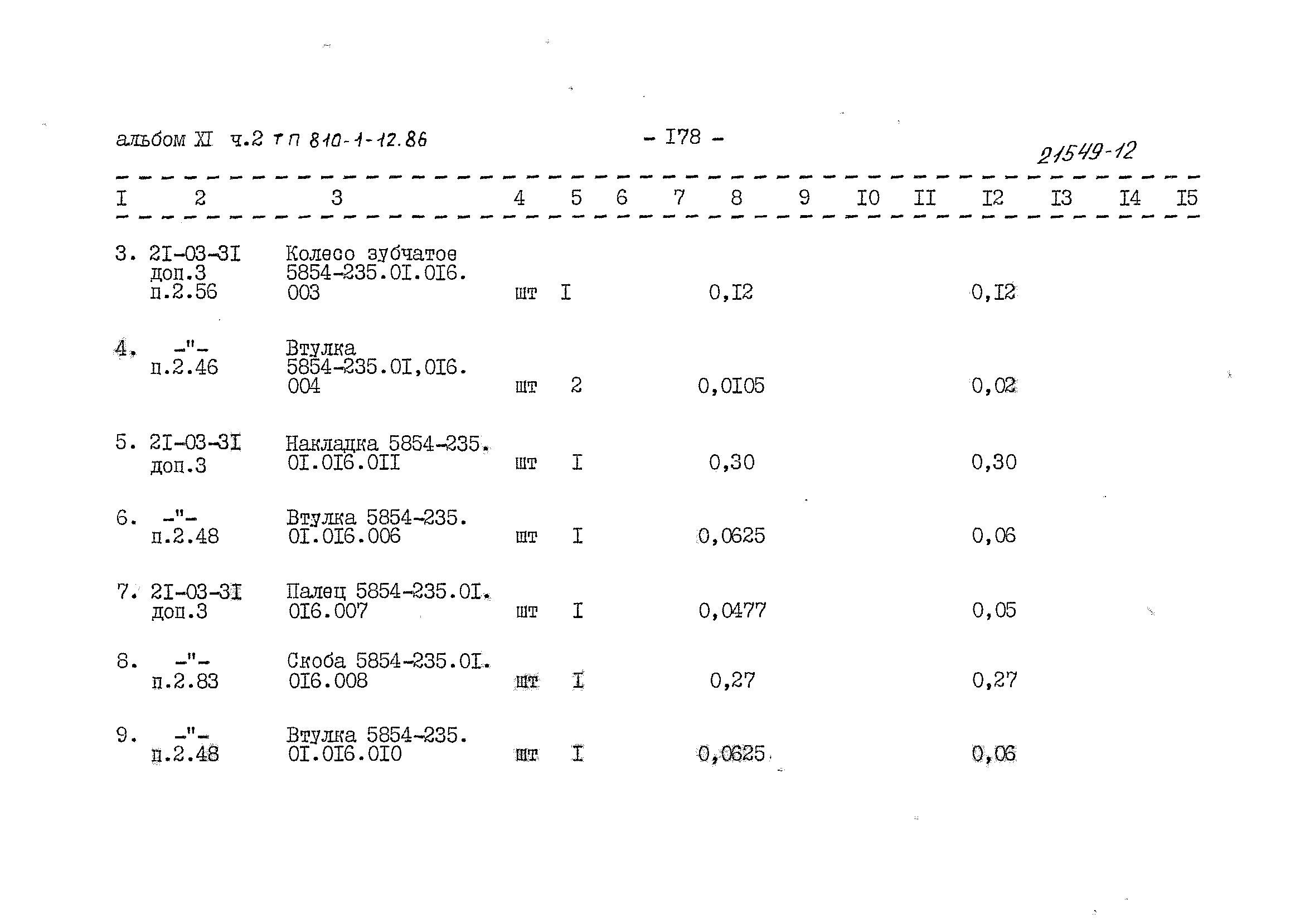 Типовой проект 810-1-12.86