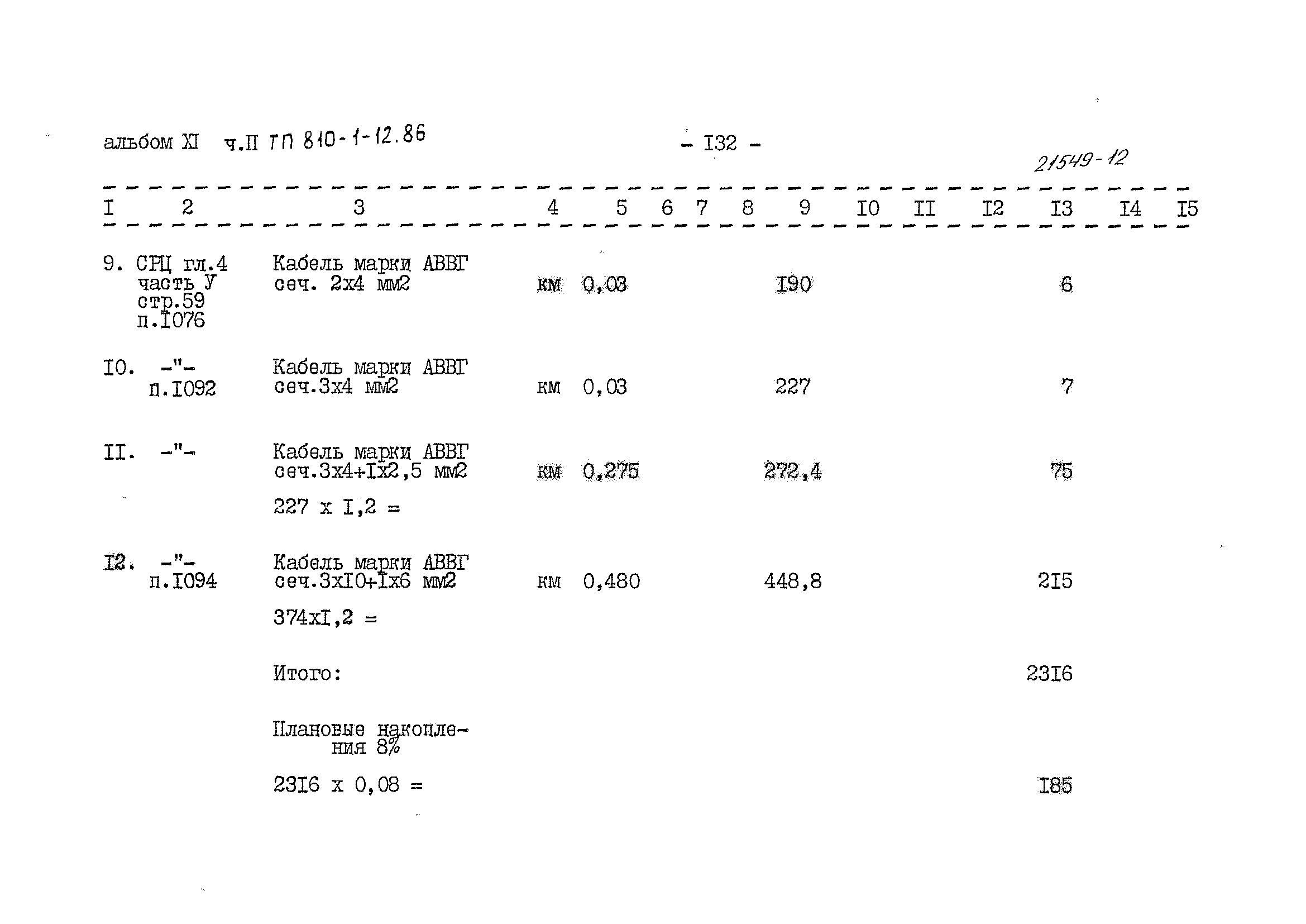 Типовой проект 810-1-12.86