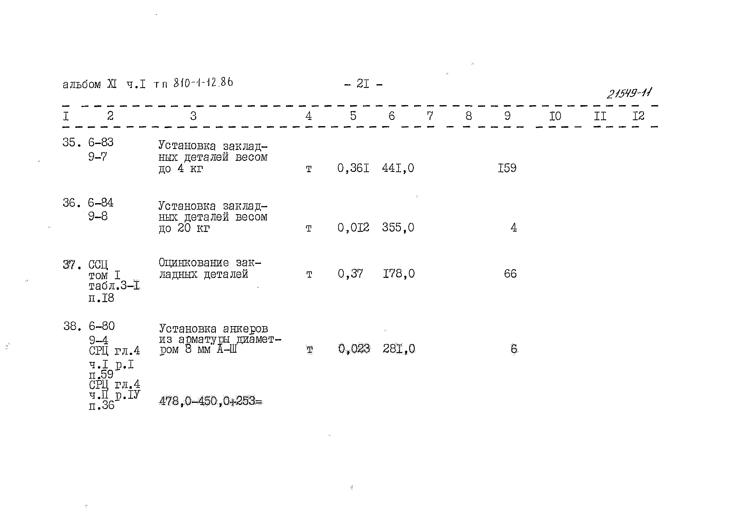 Типовой проект 810-1-12.86