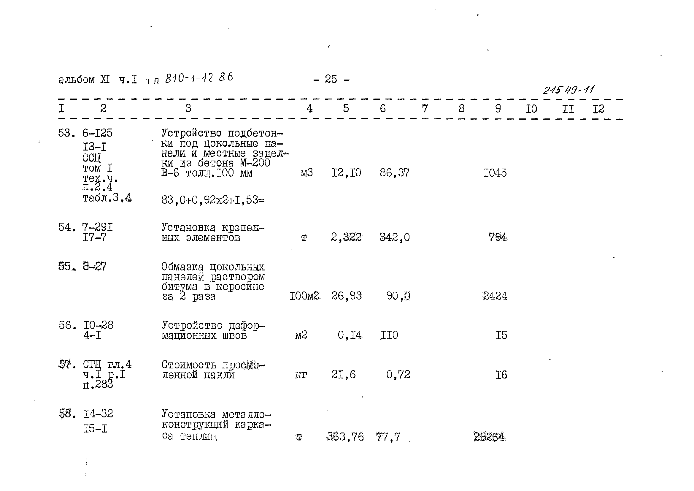 Типовой проект 810-1-12.86