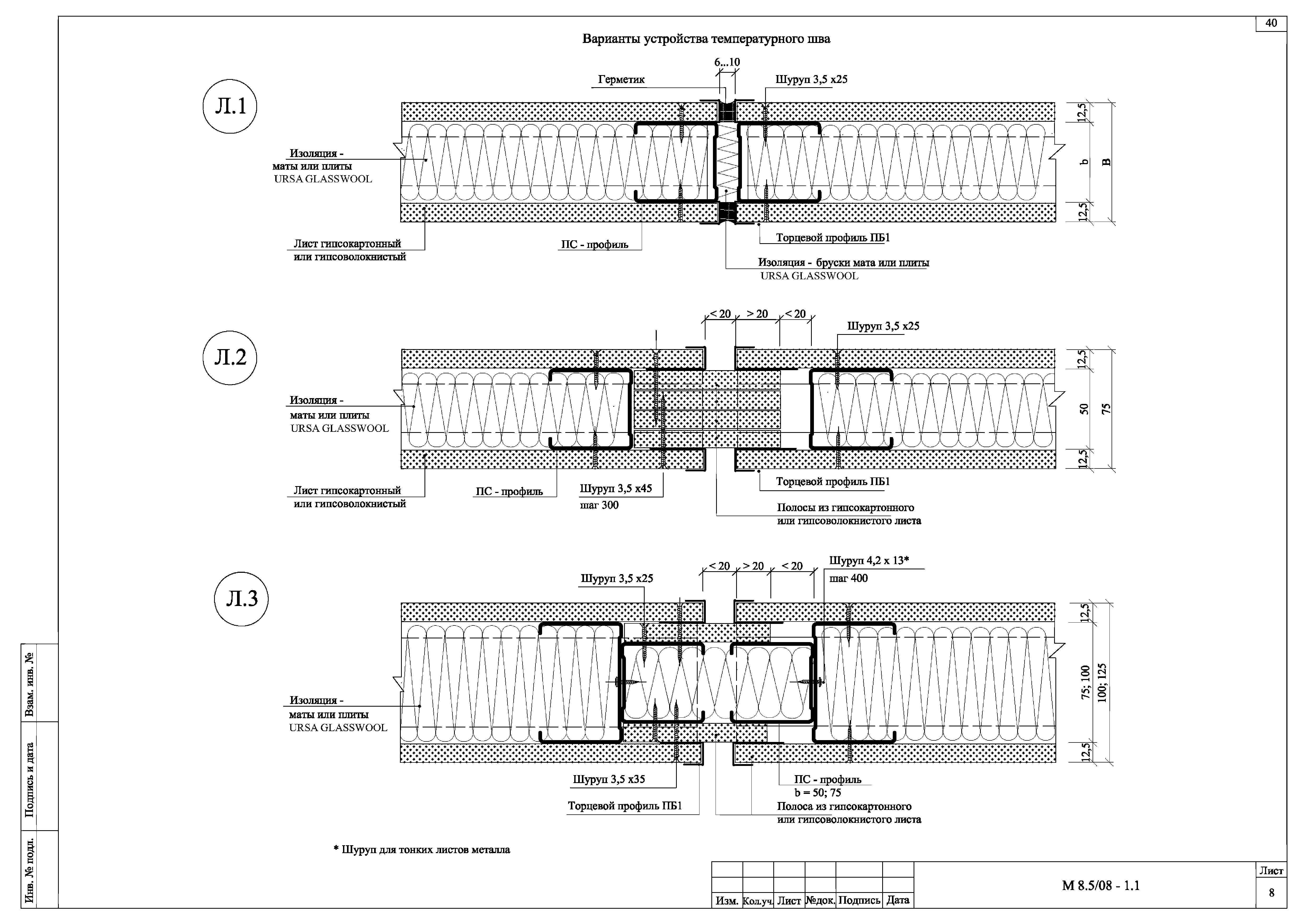 Шифр М8.5/08