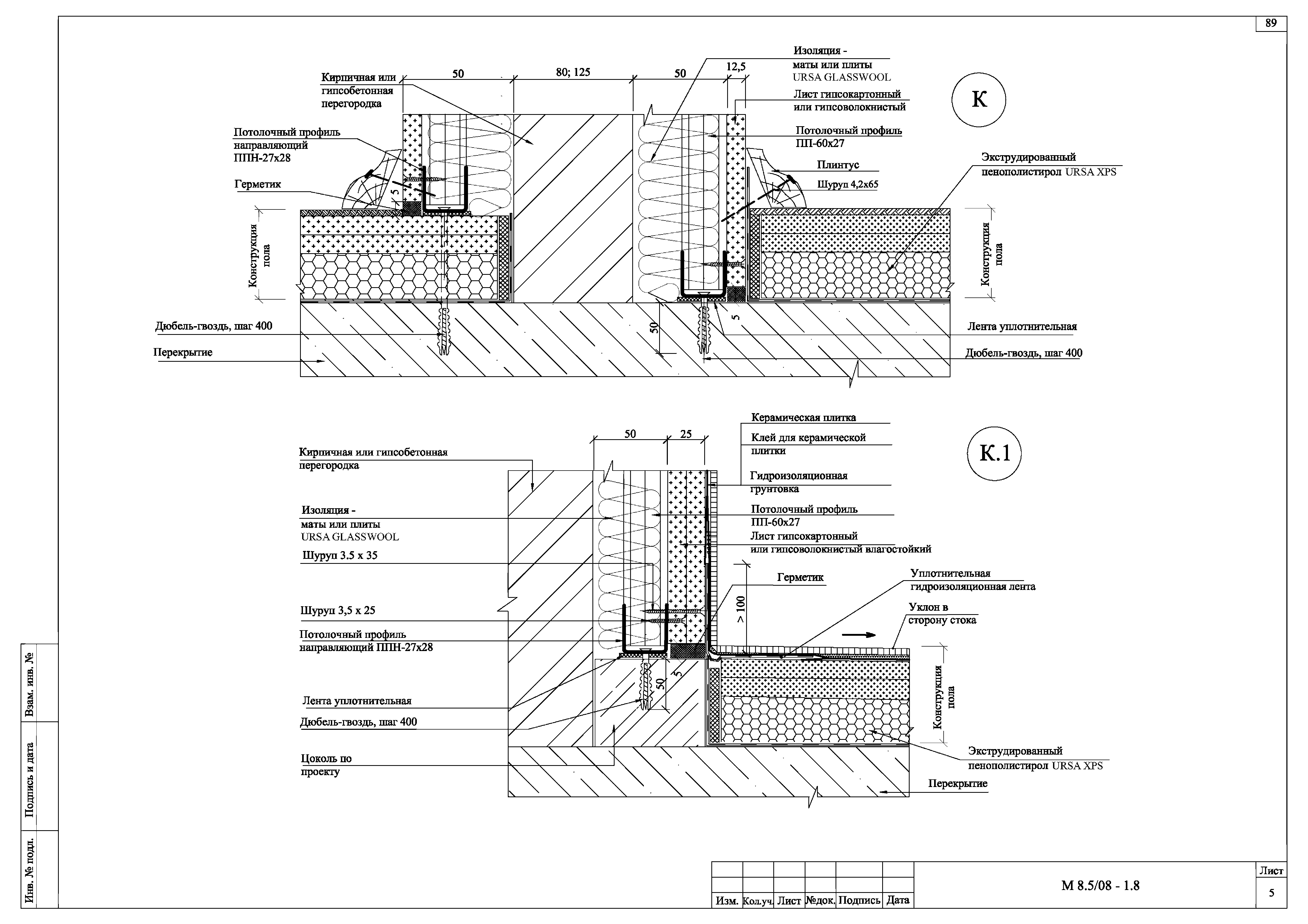 Шифр М8.5/08