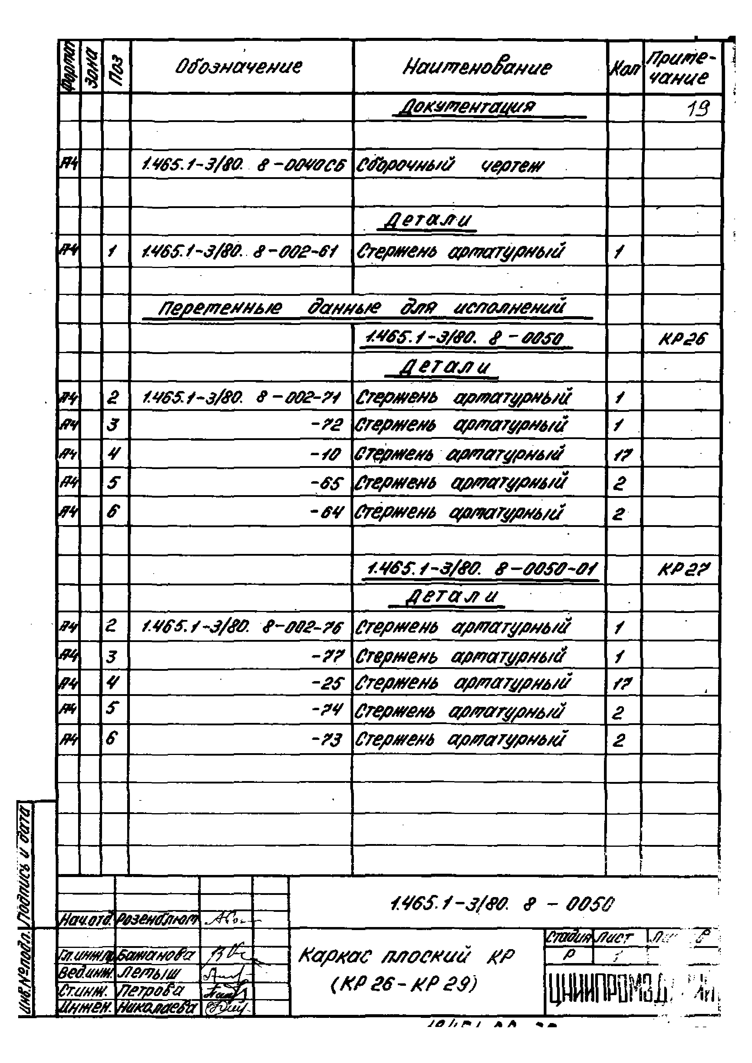 Серия 1.465.1-3/80