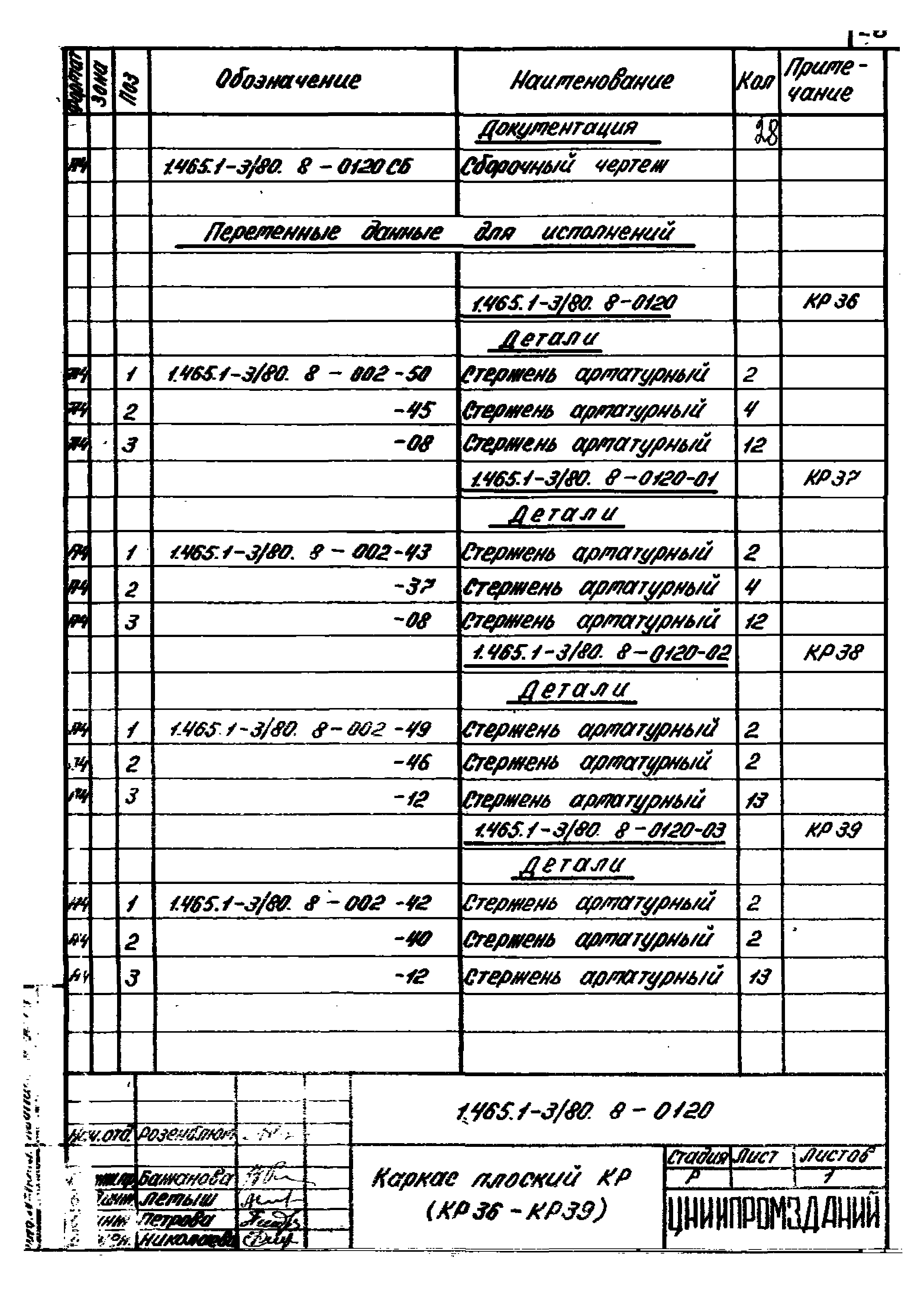 Серия 1.465.1-3/80