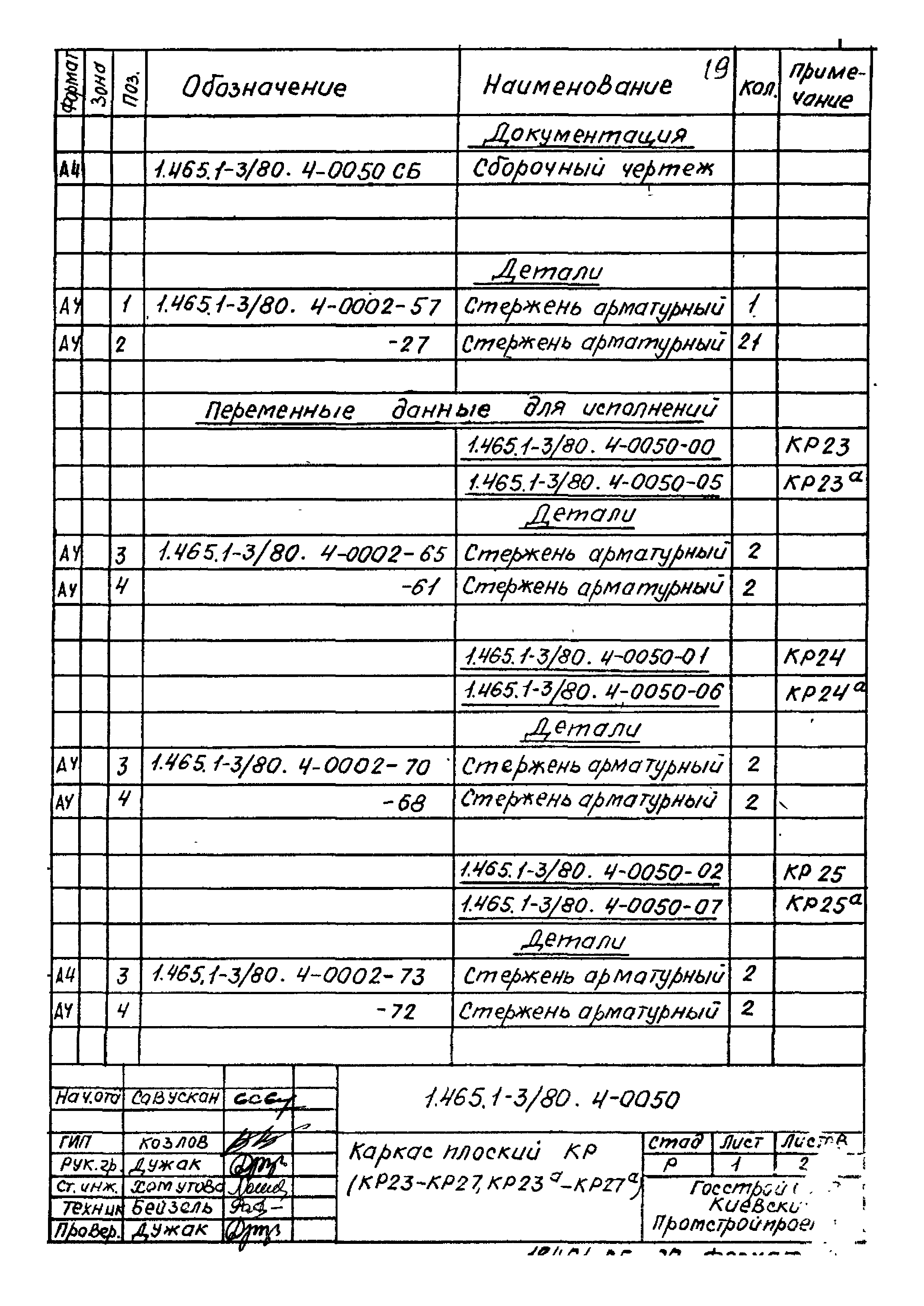 Серия 1.465.1-3/80