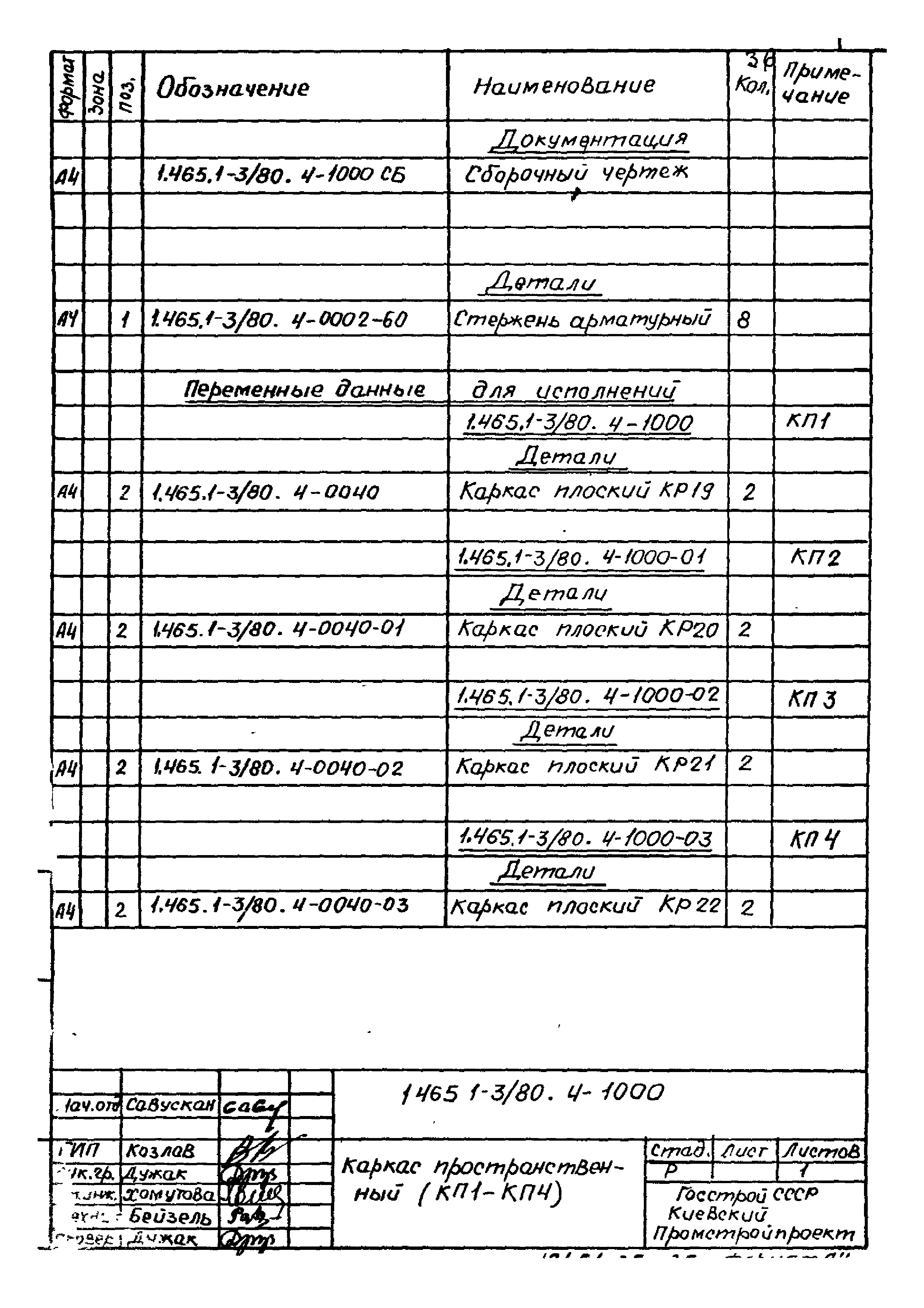 Серия 1.465.1-3/80