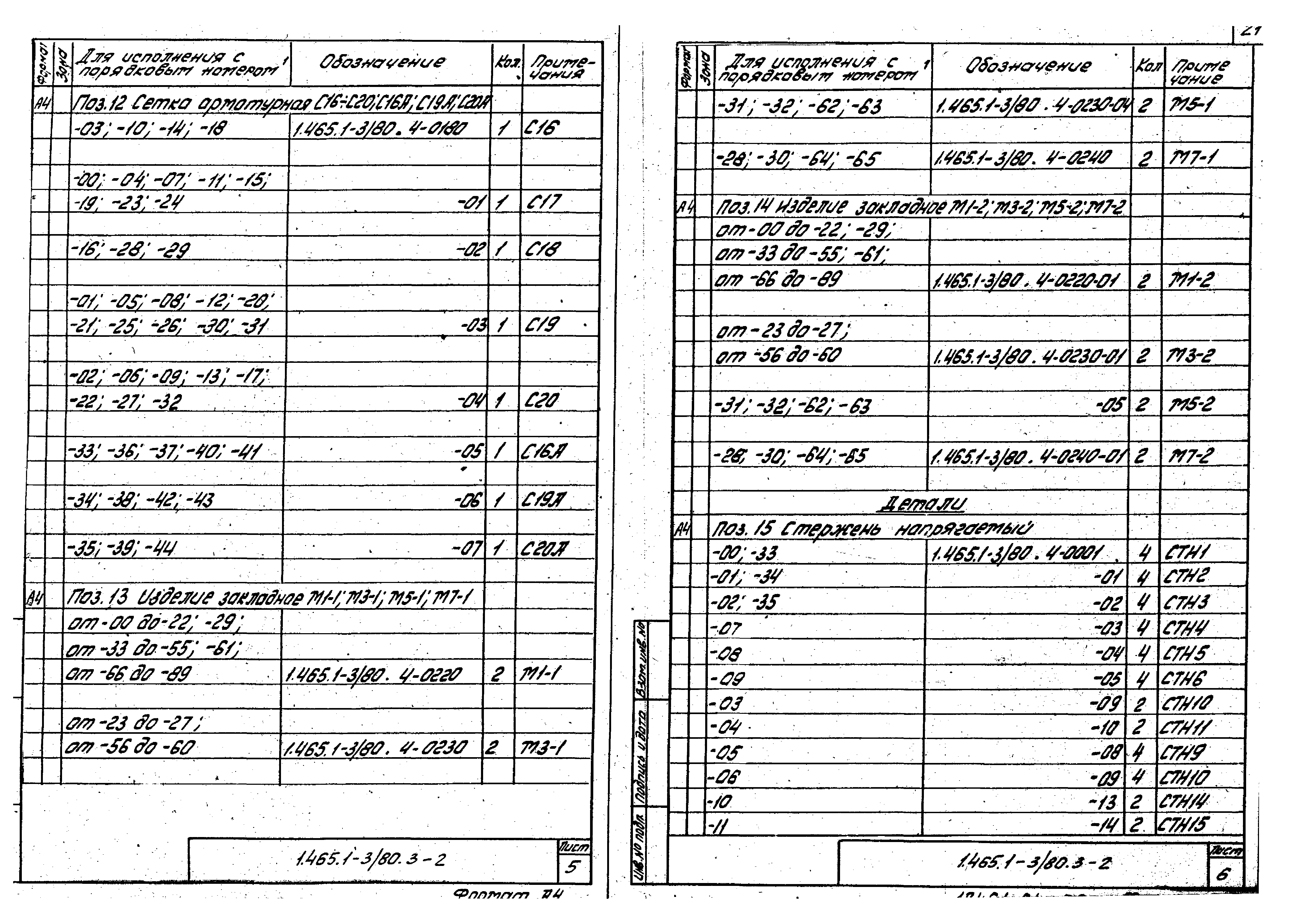 Серия 1.465.1-3/80