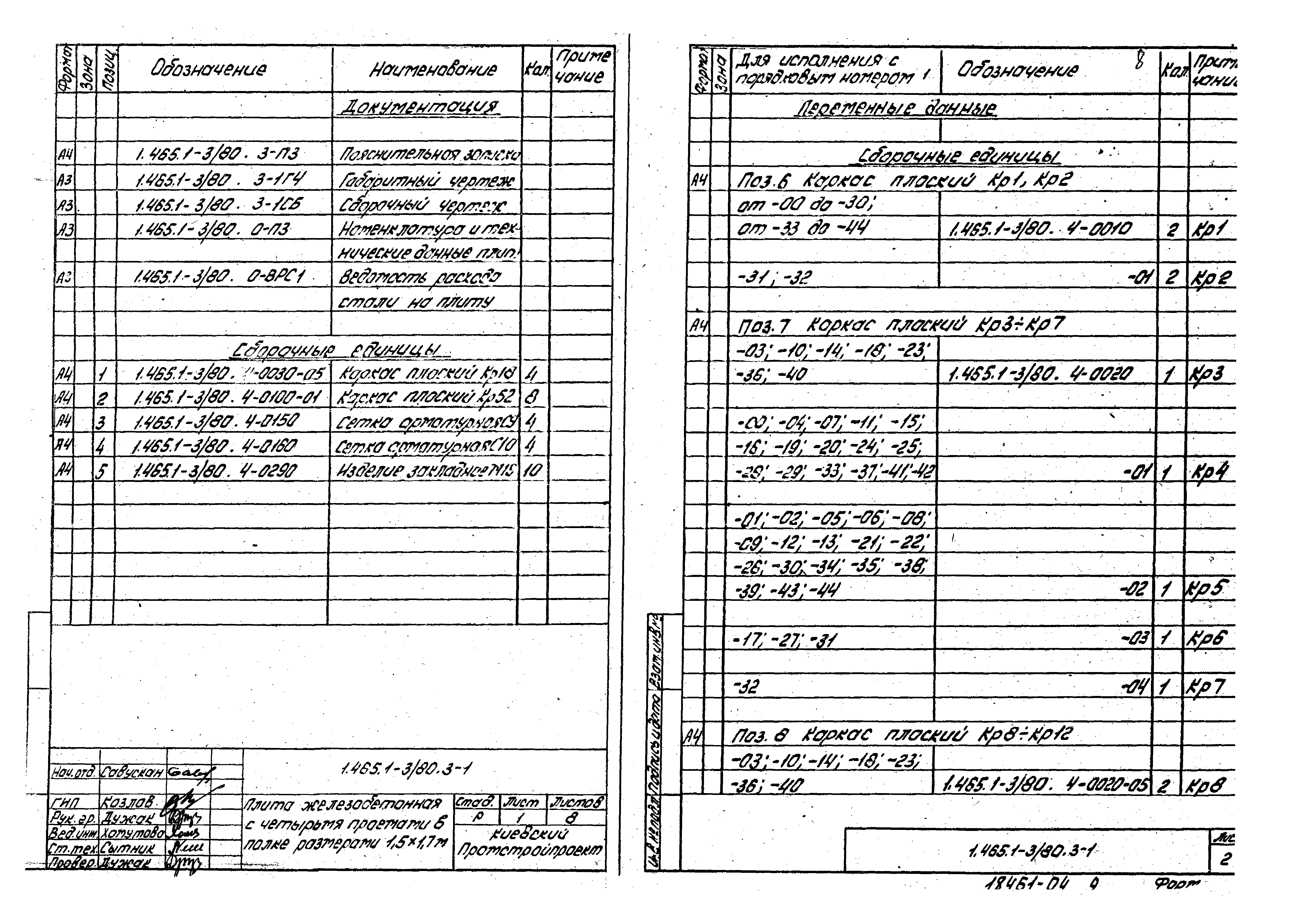 Серия 1.465.1-3/80