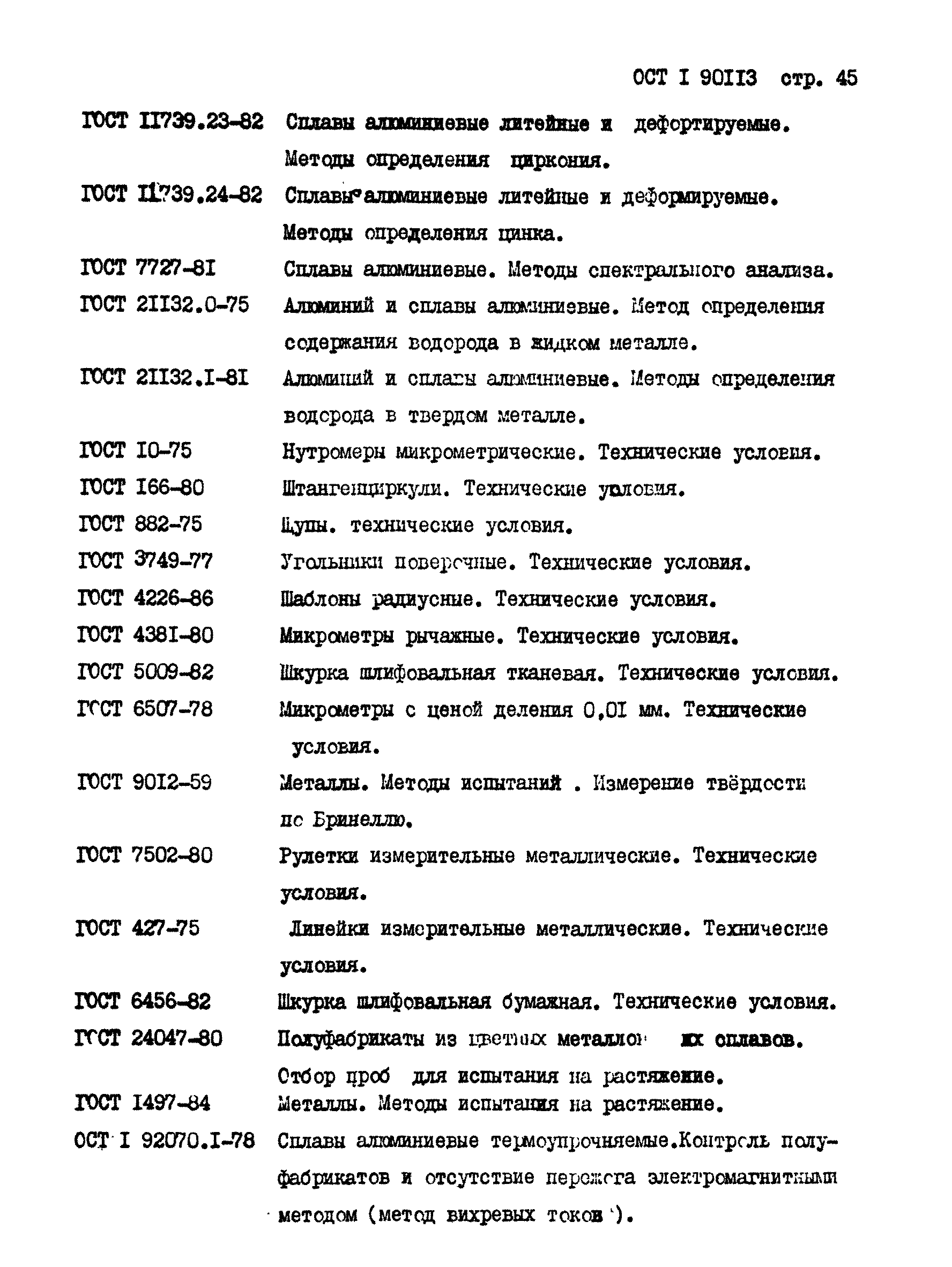 ОСТ 1 90113-86