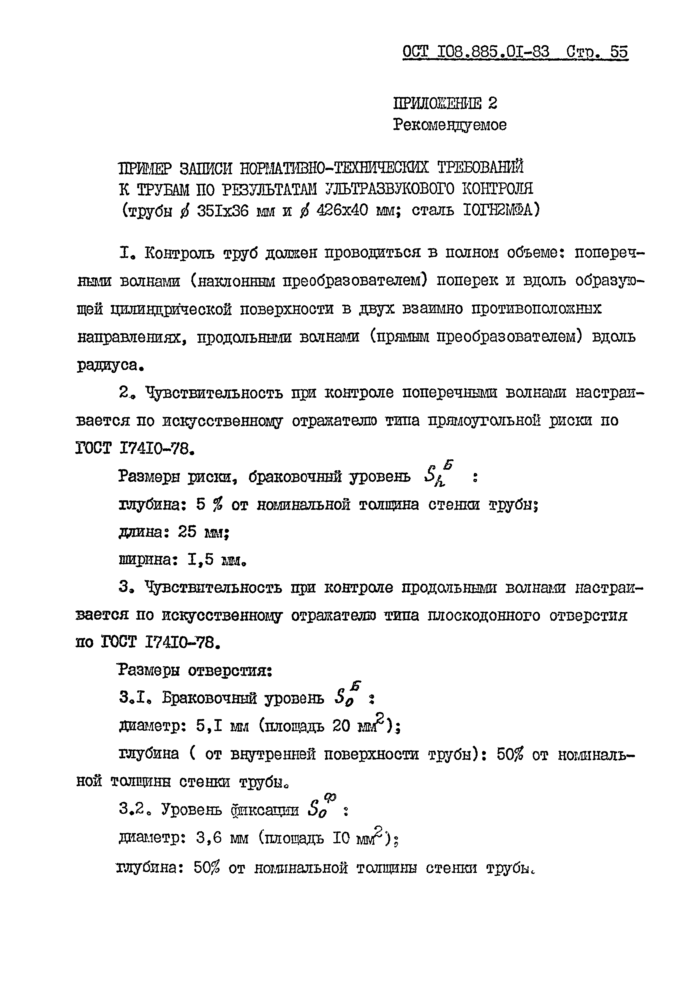 ОСТ 108.885.01-83