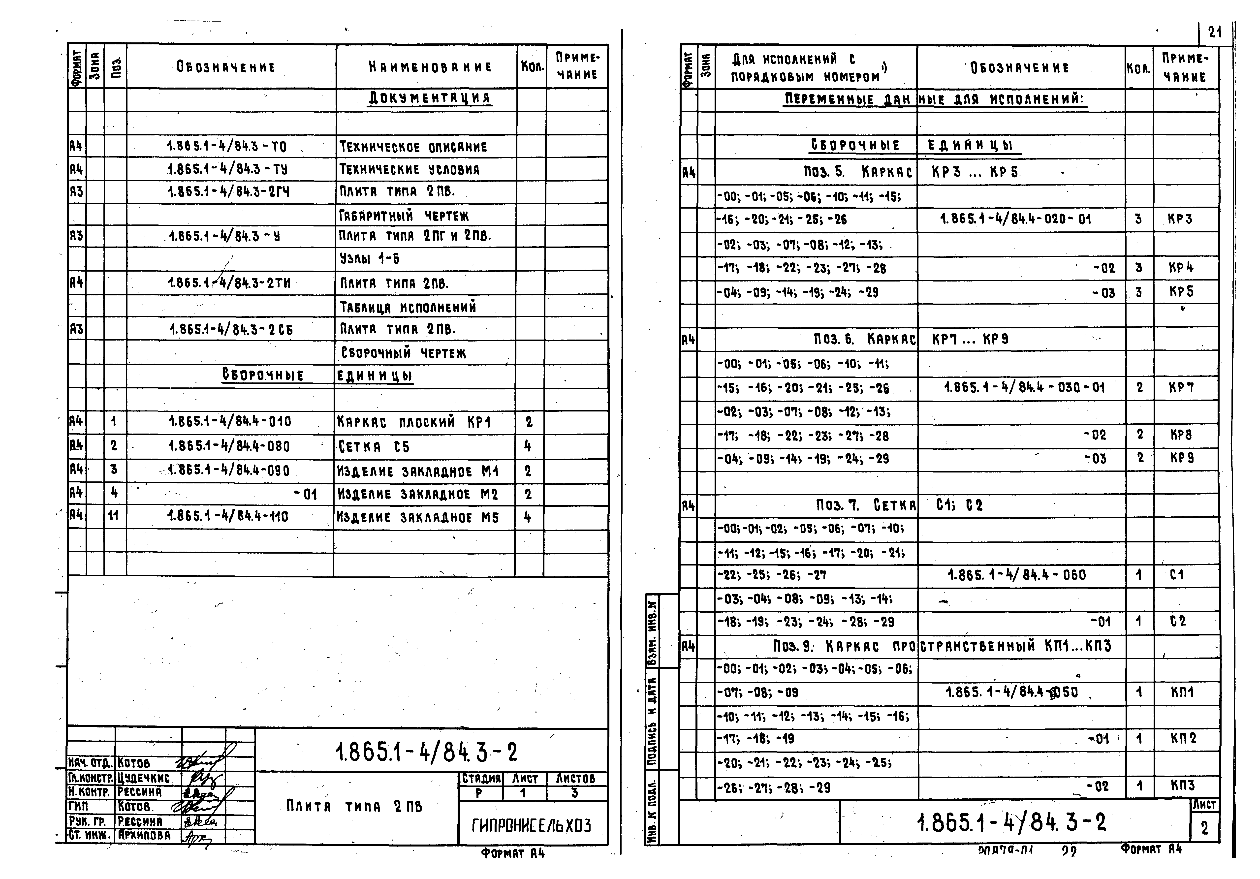 Серия 1.865.1-4/84