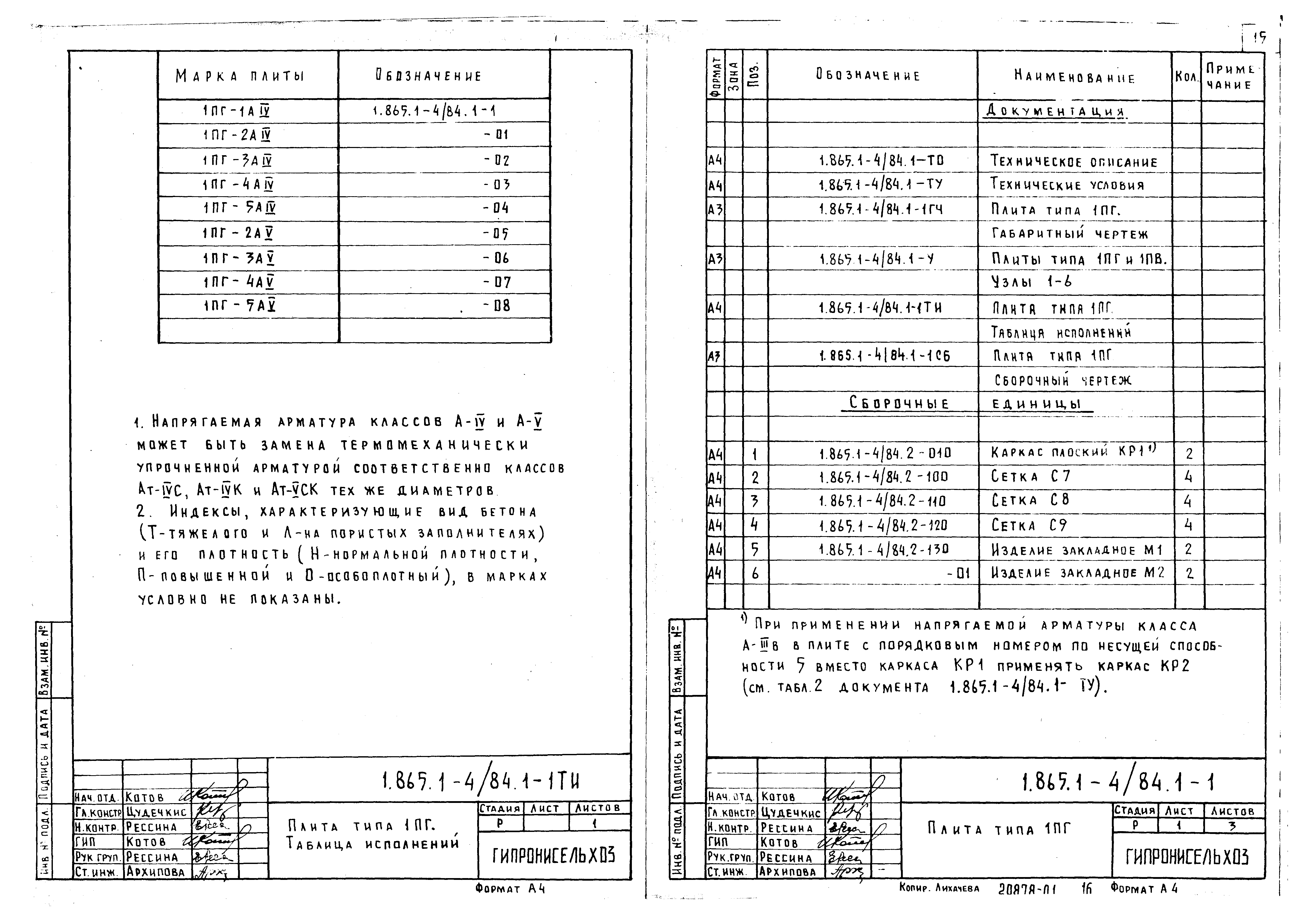 Серия 1.865.1-4/84