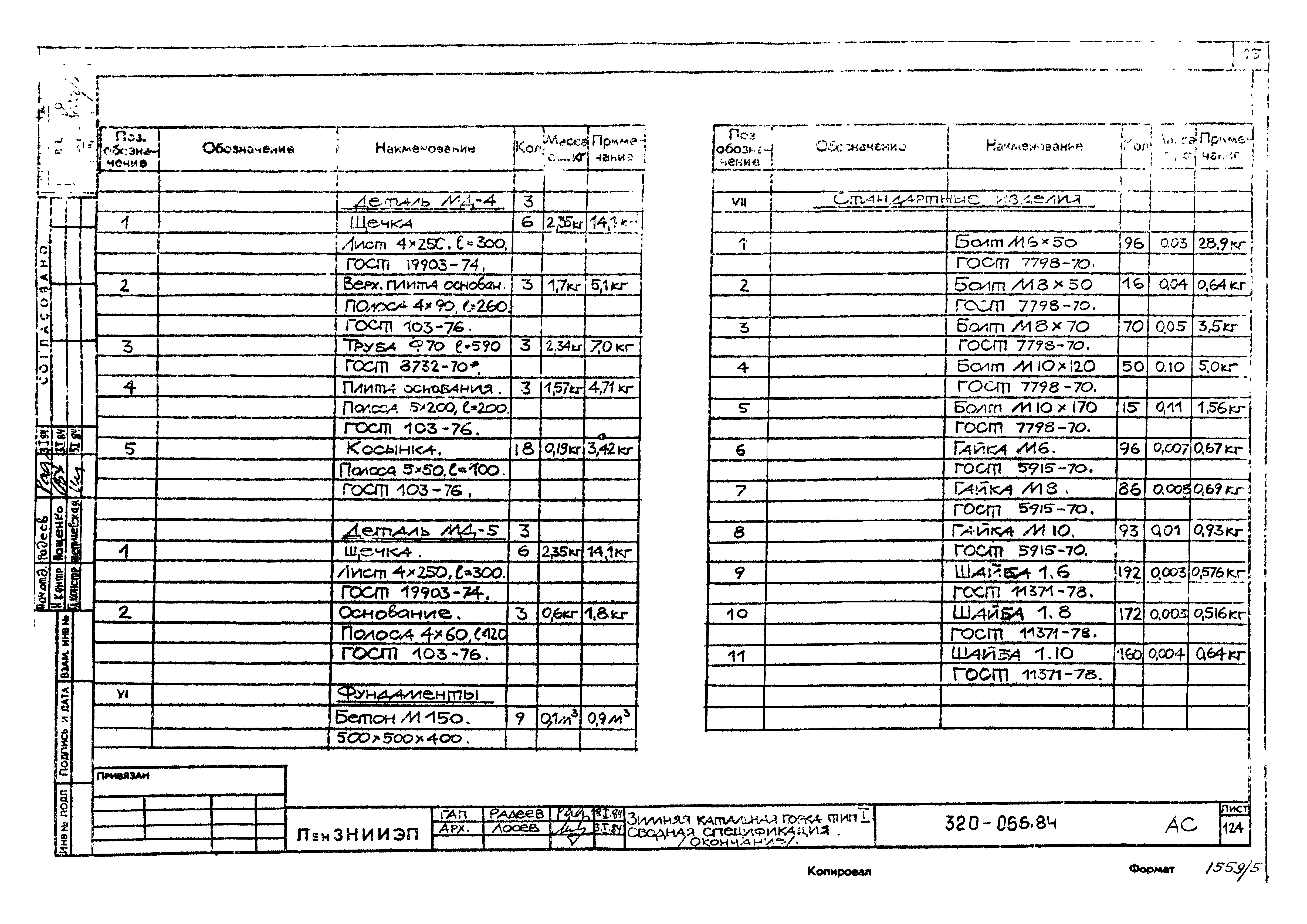 Типовой проект 320-066.84