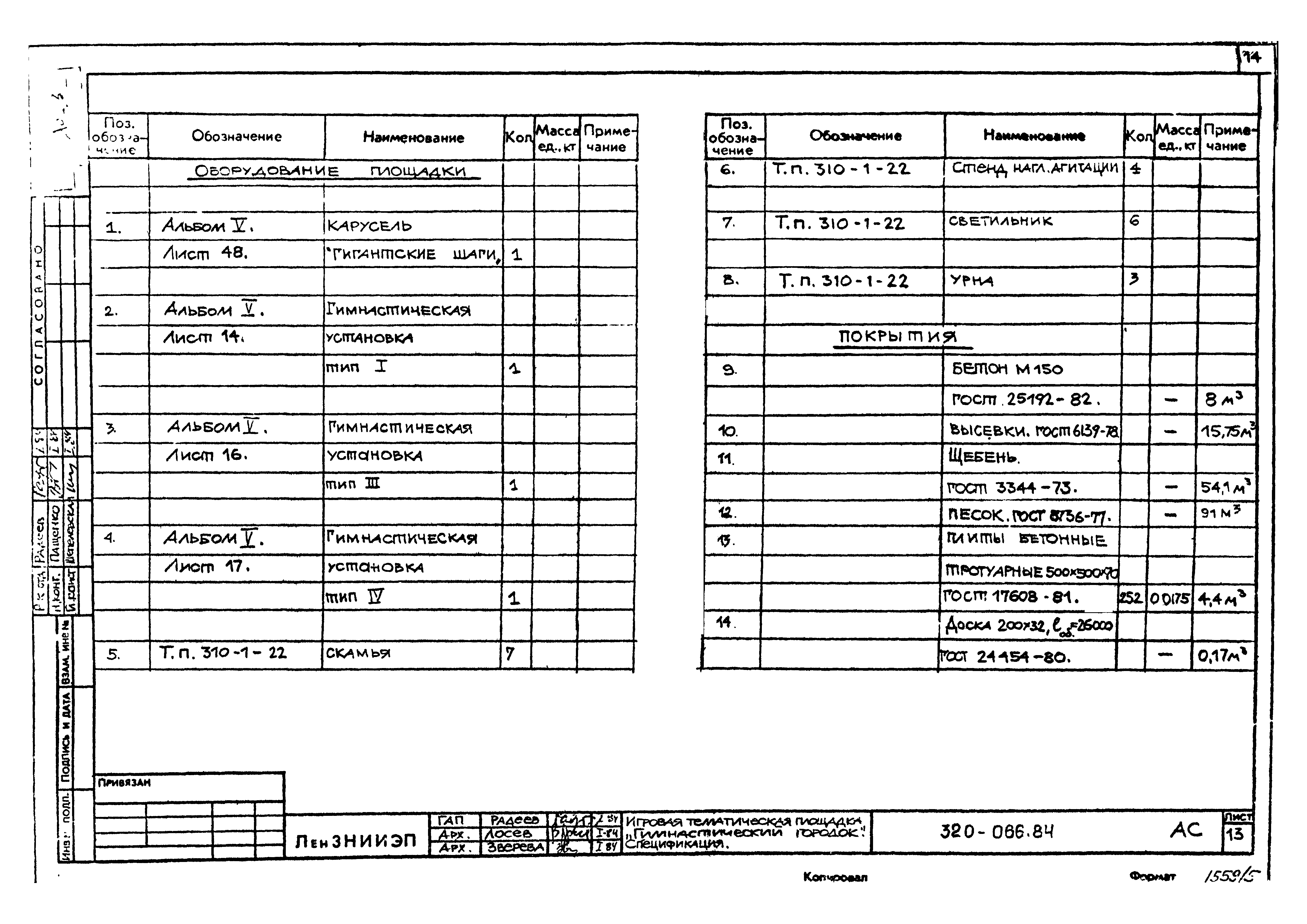 Типовой проект 320-066.84