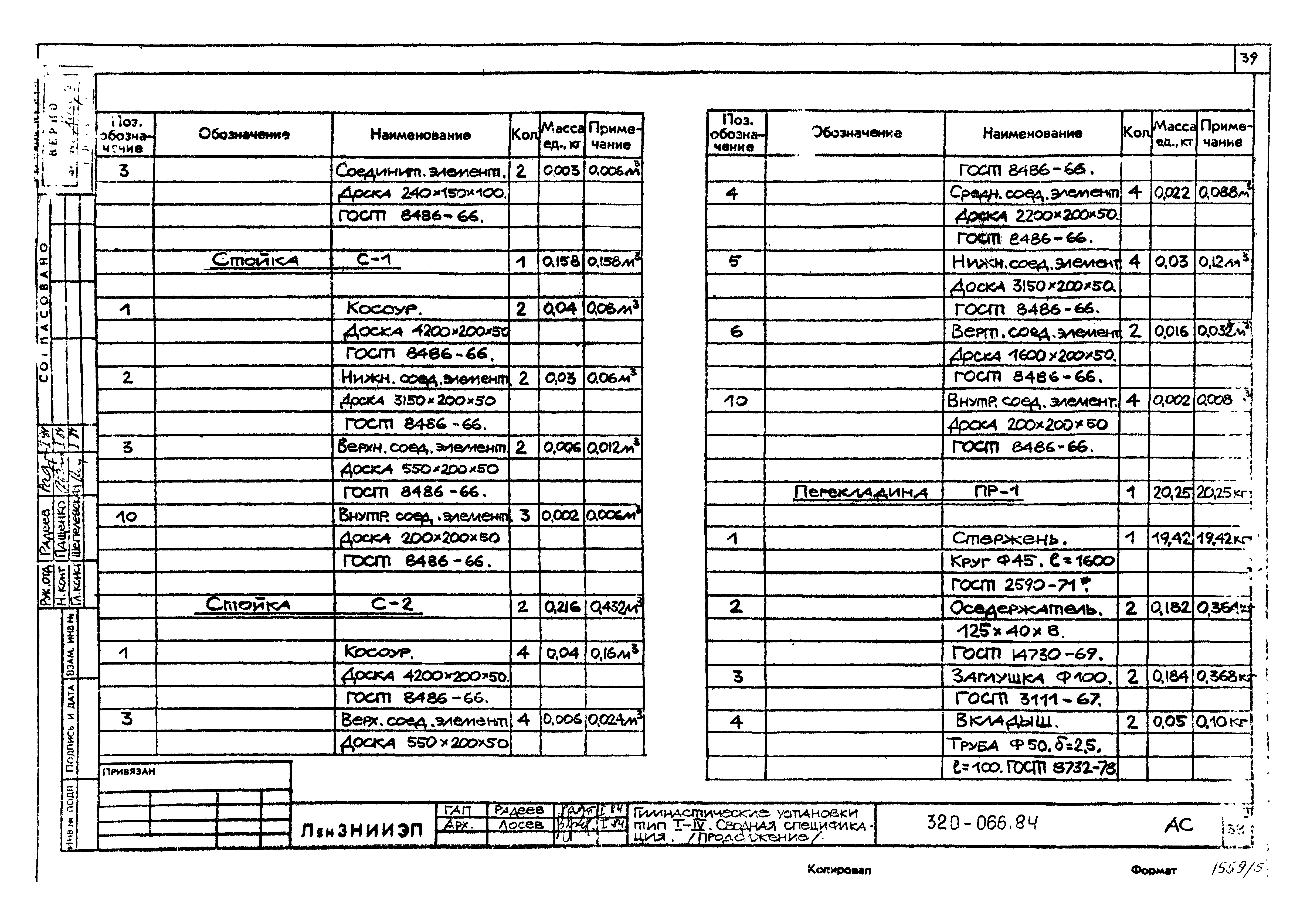 Типовой проект 320-066.84