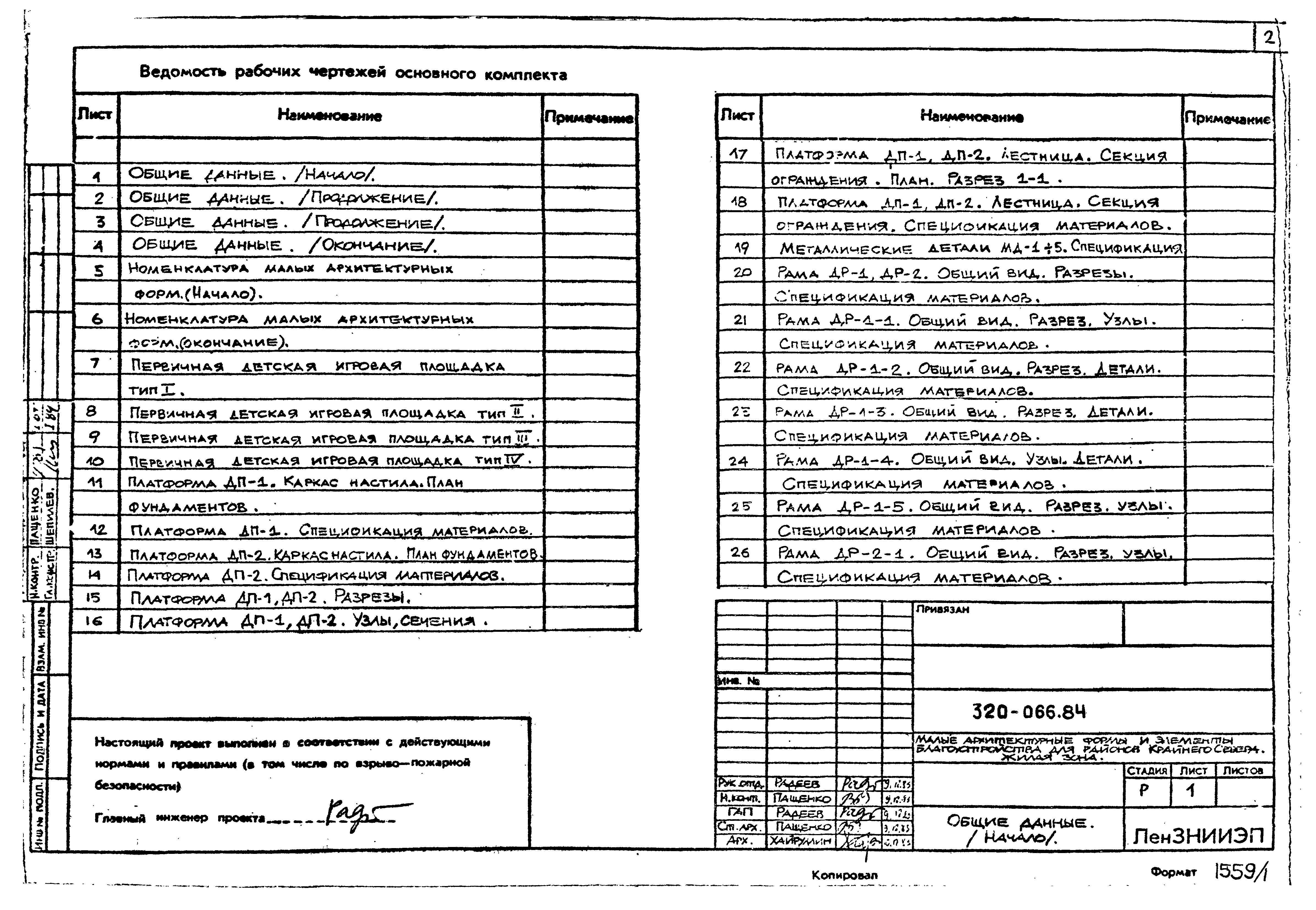 Типовой проект 320-066.84