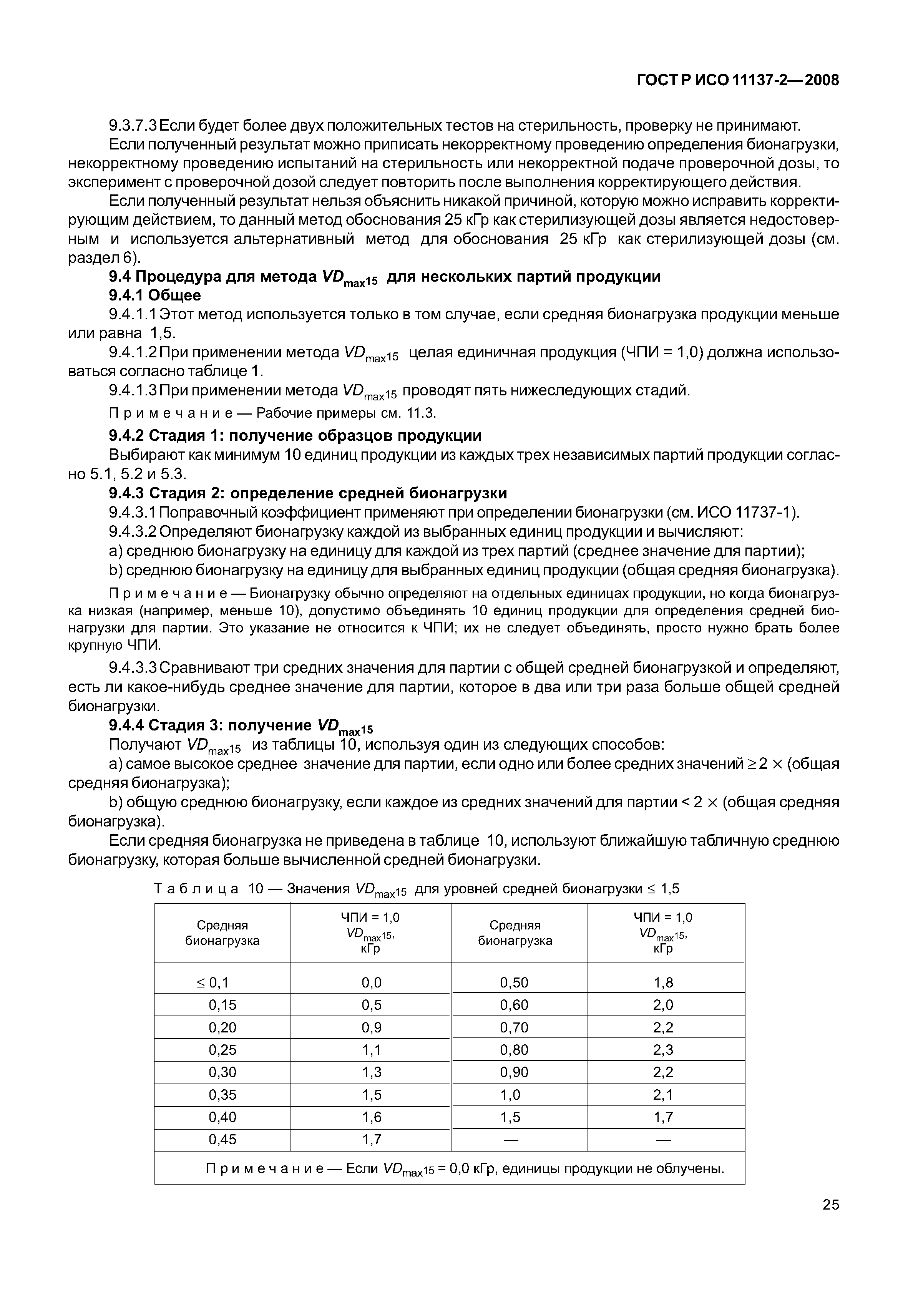 ГОСТ Р ИСО 11137-2-2008