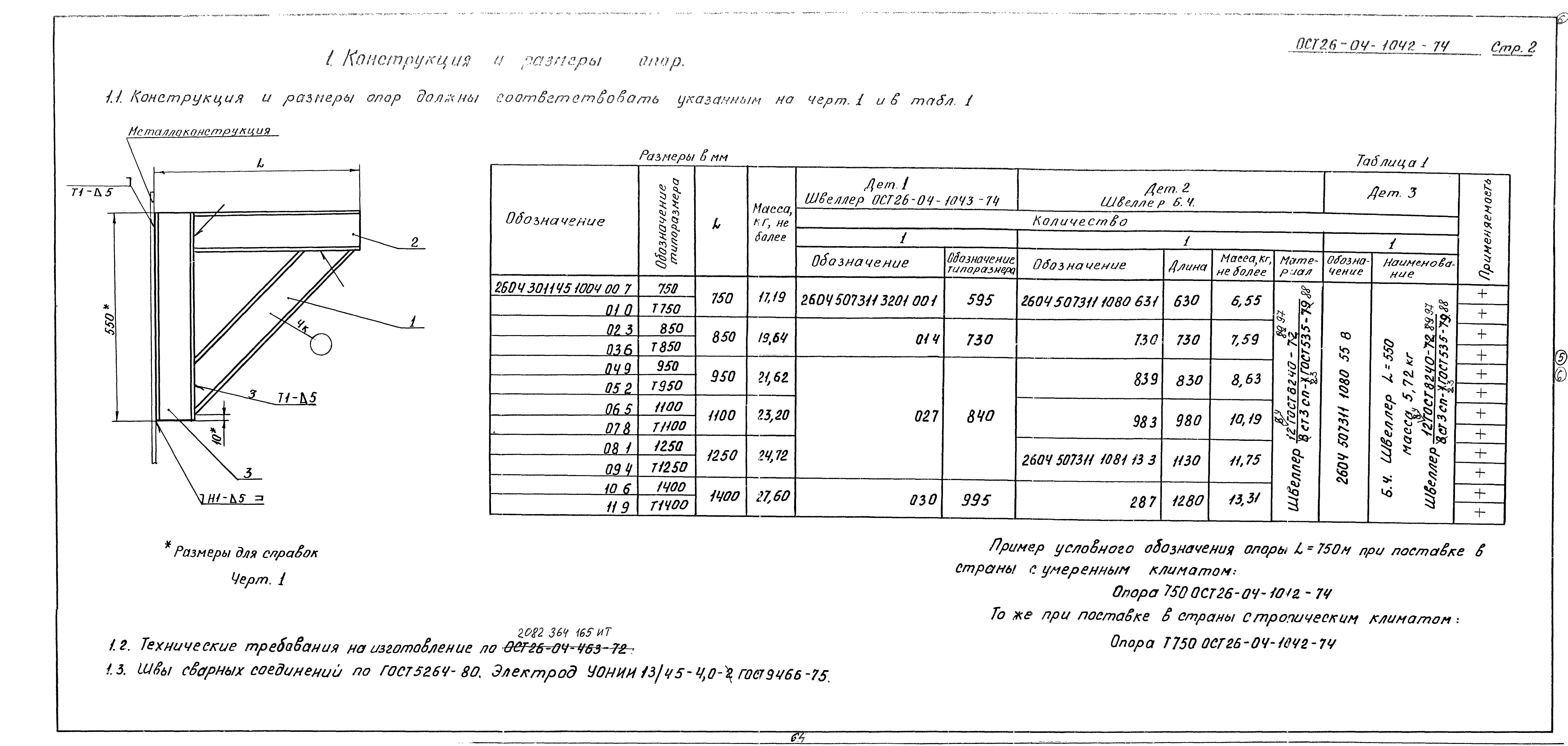 ОСТ 26-04-1042-74