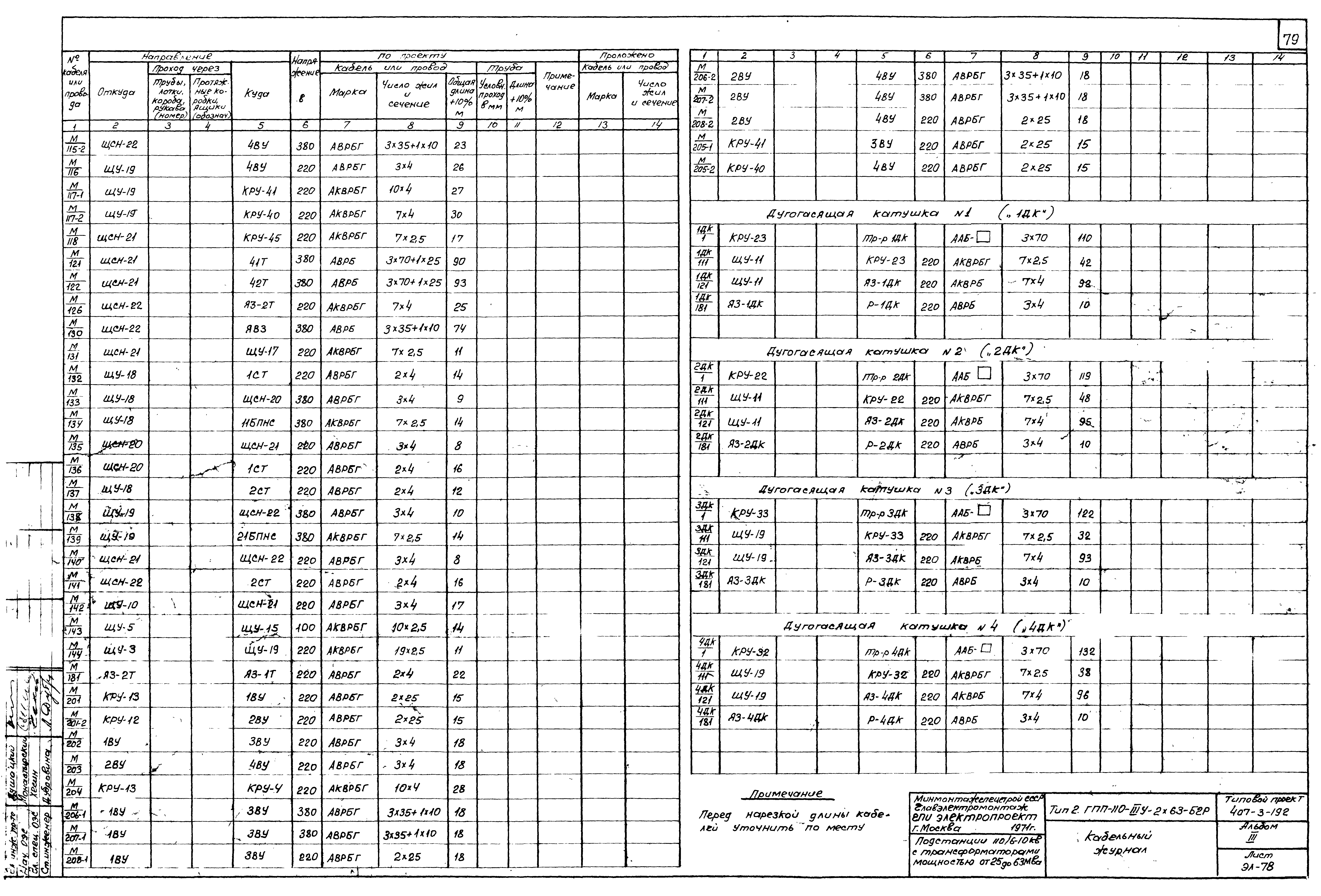 Типовой проект 407-3-192