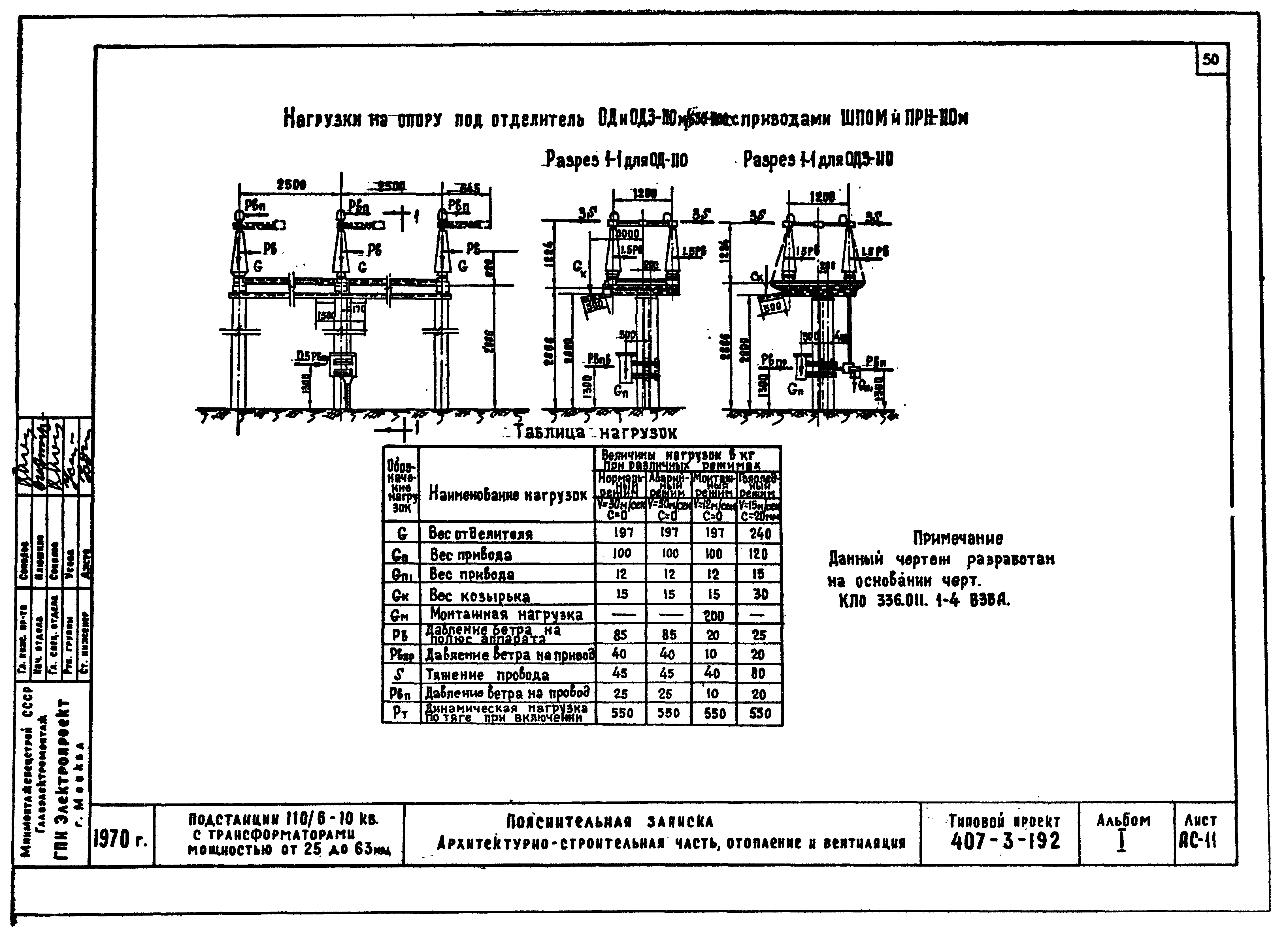 Типовой проект 407-3-192