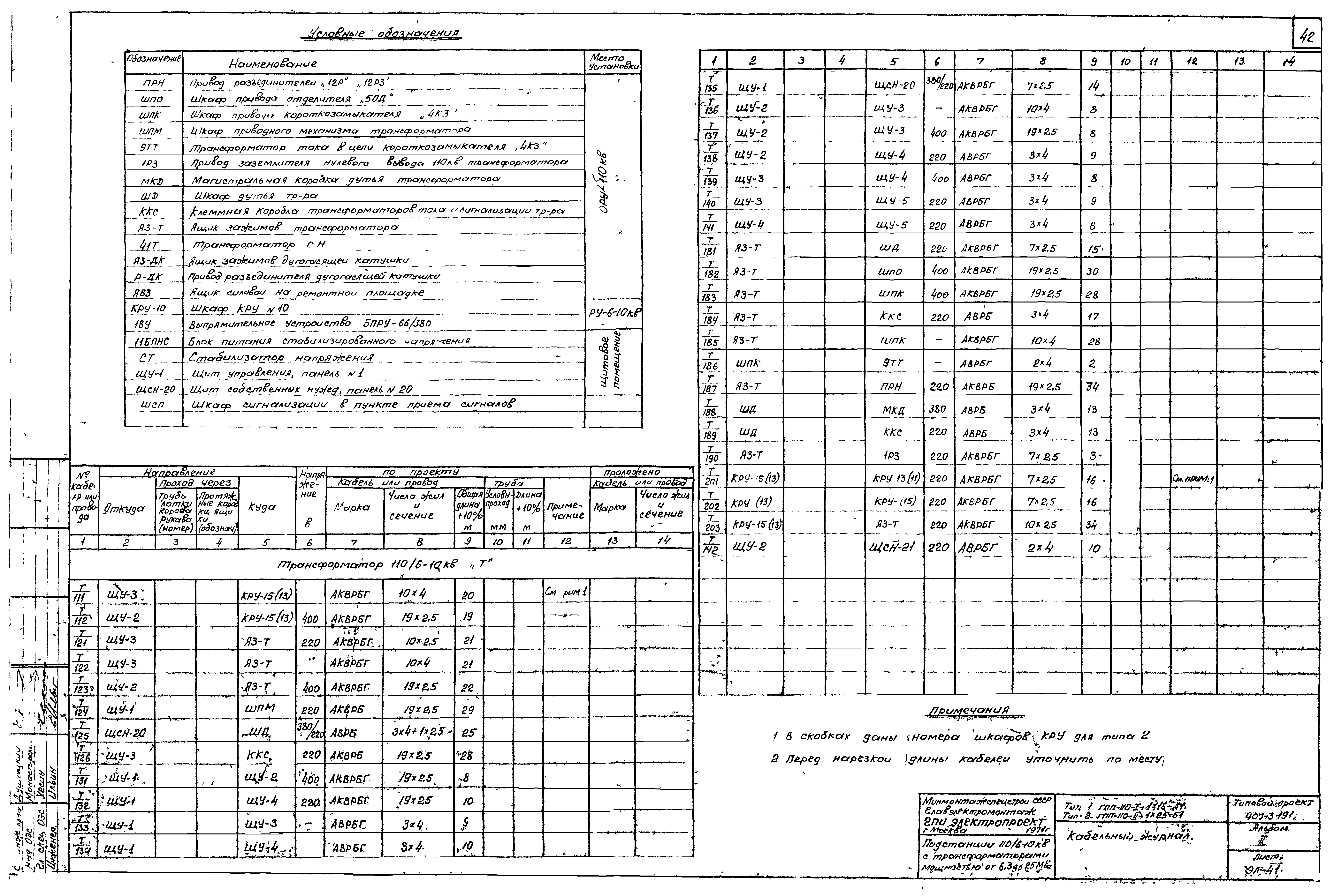 Типовой проект 407-3-191