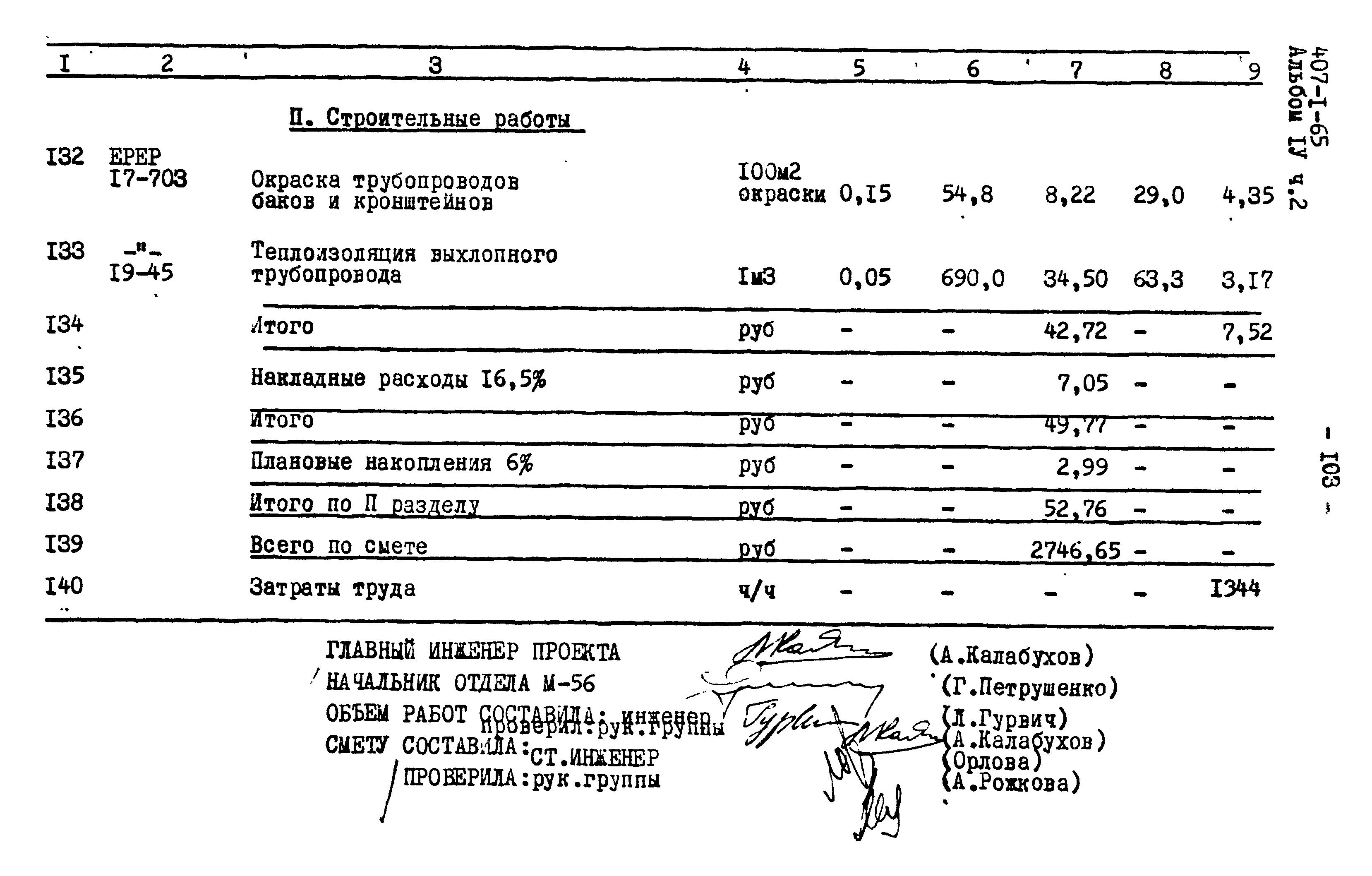 Типовой проект 407-1-65