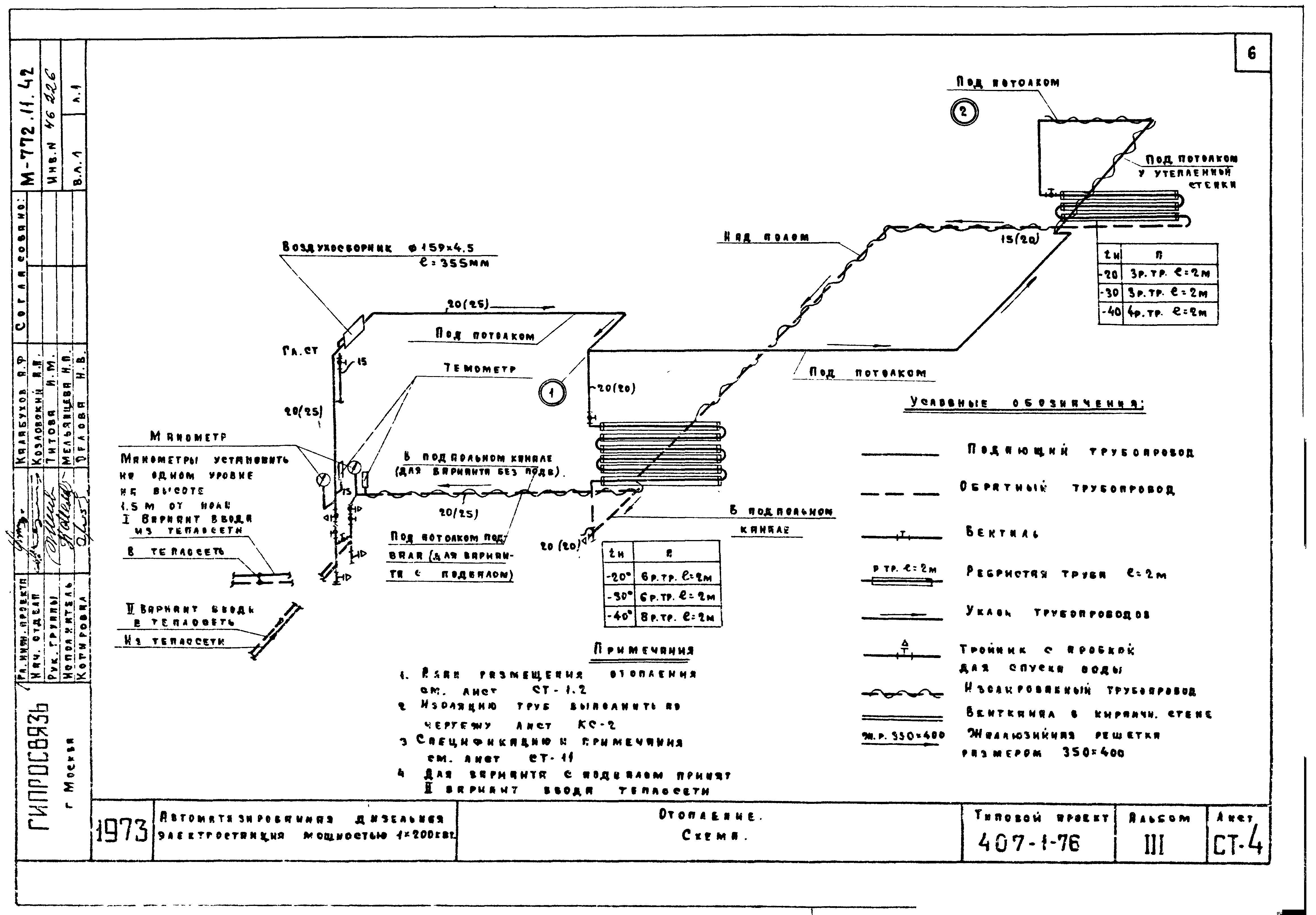 Типовой проект 407-1-76