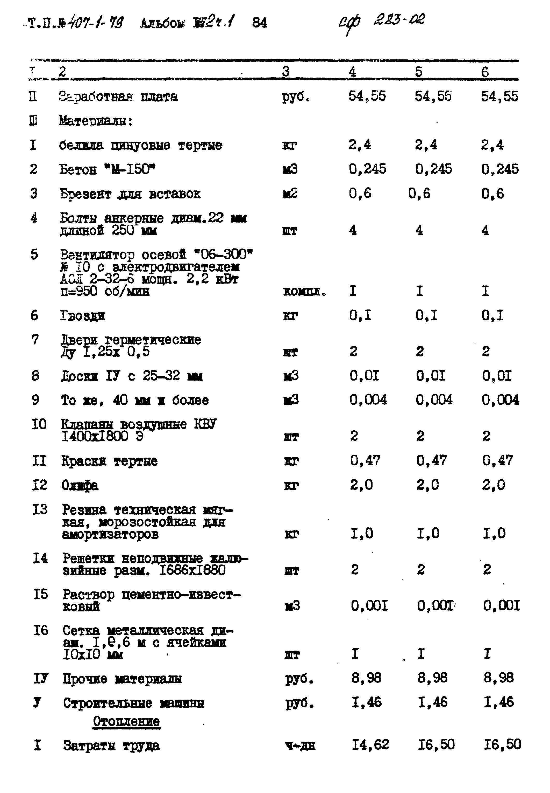 Типовой проект 407-1-79