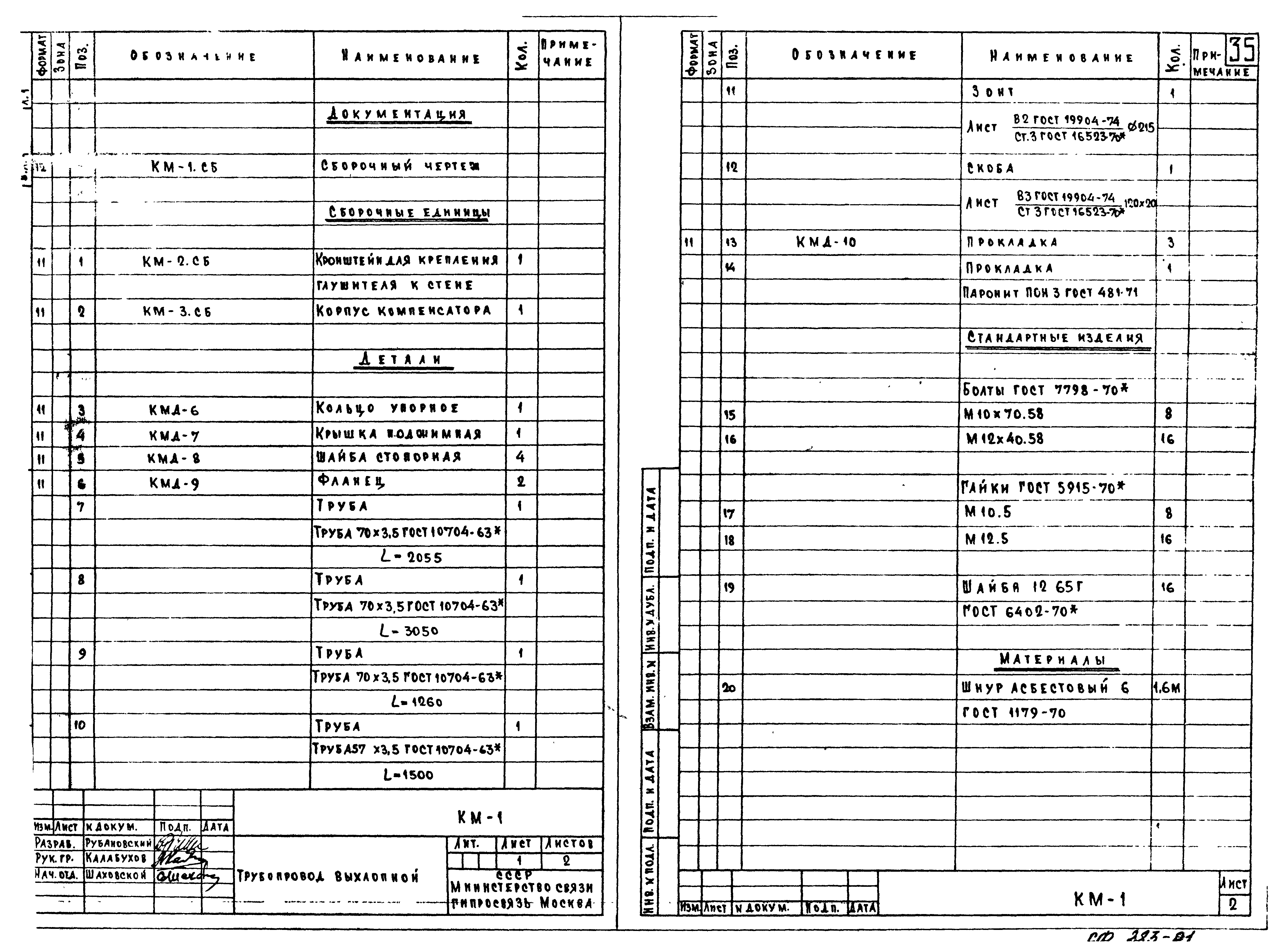 Типовой проект 407-1-79