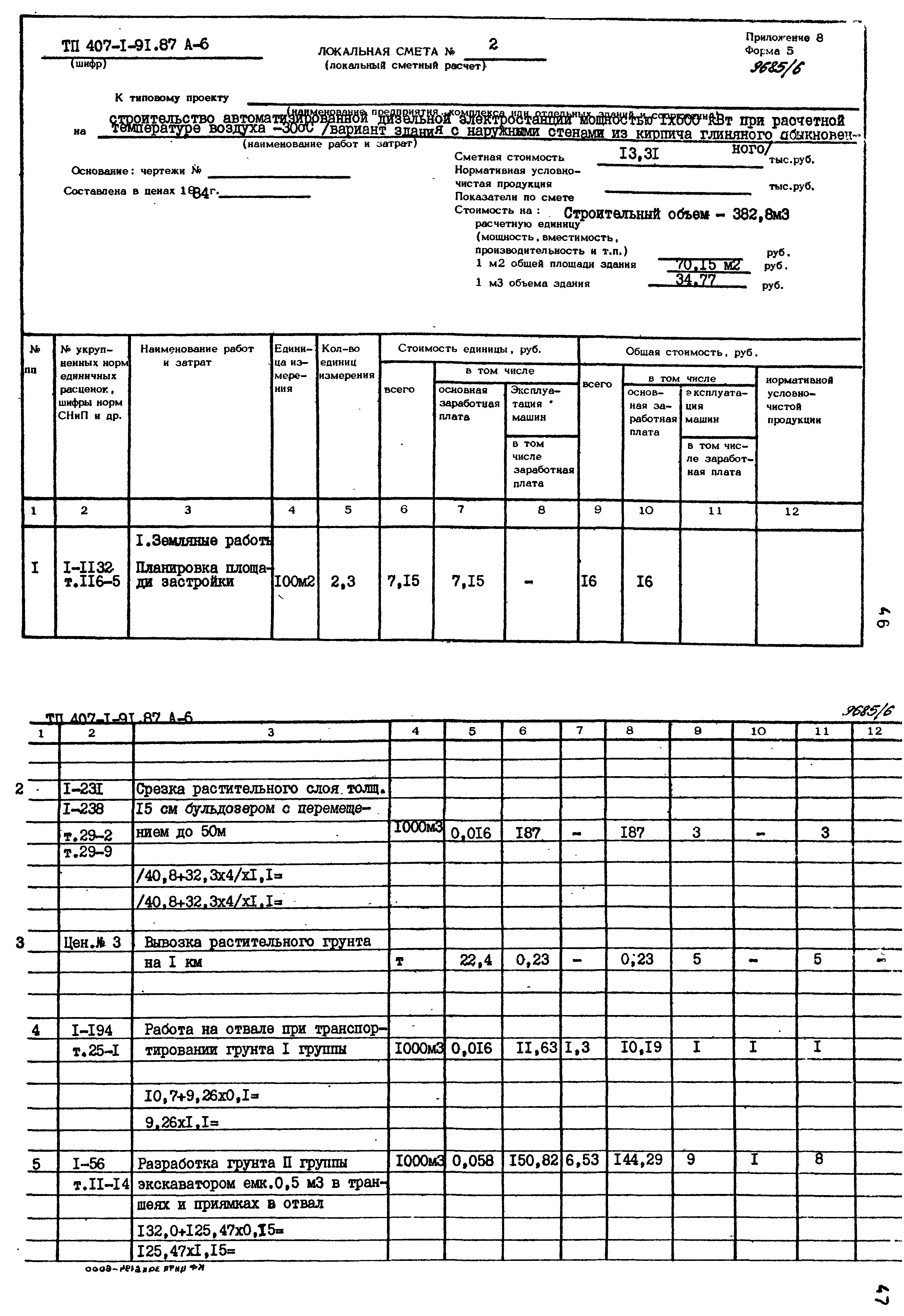 Типовой проект 407-1-91.87