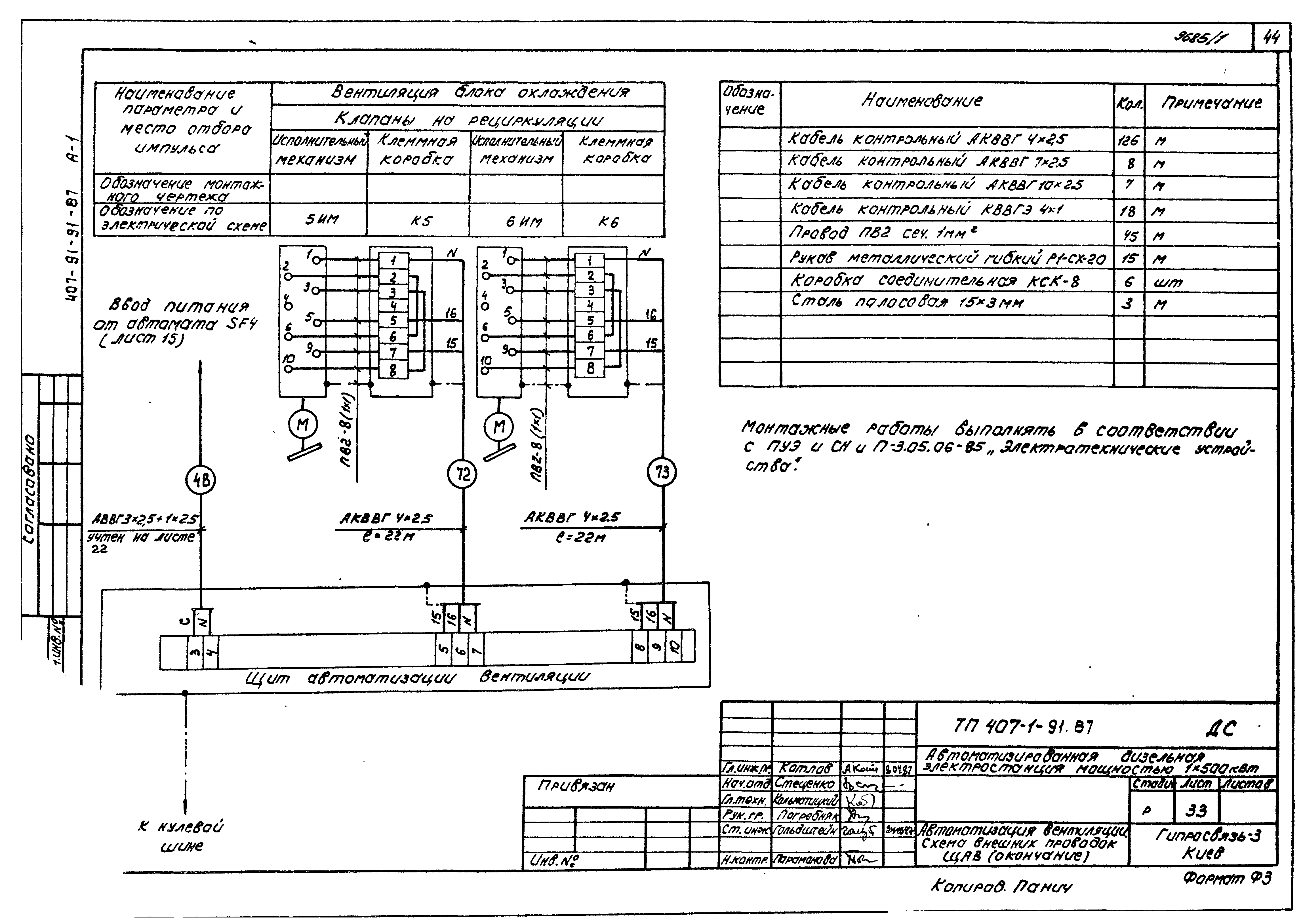 Типовой проект 407-1-91.87