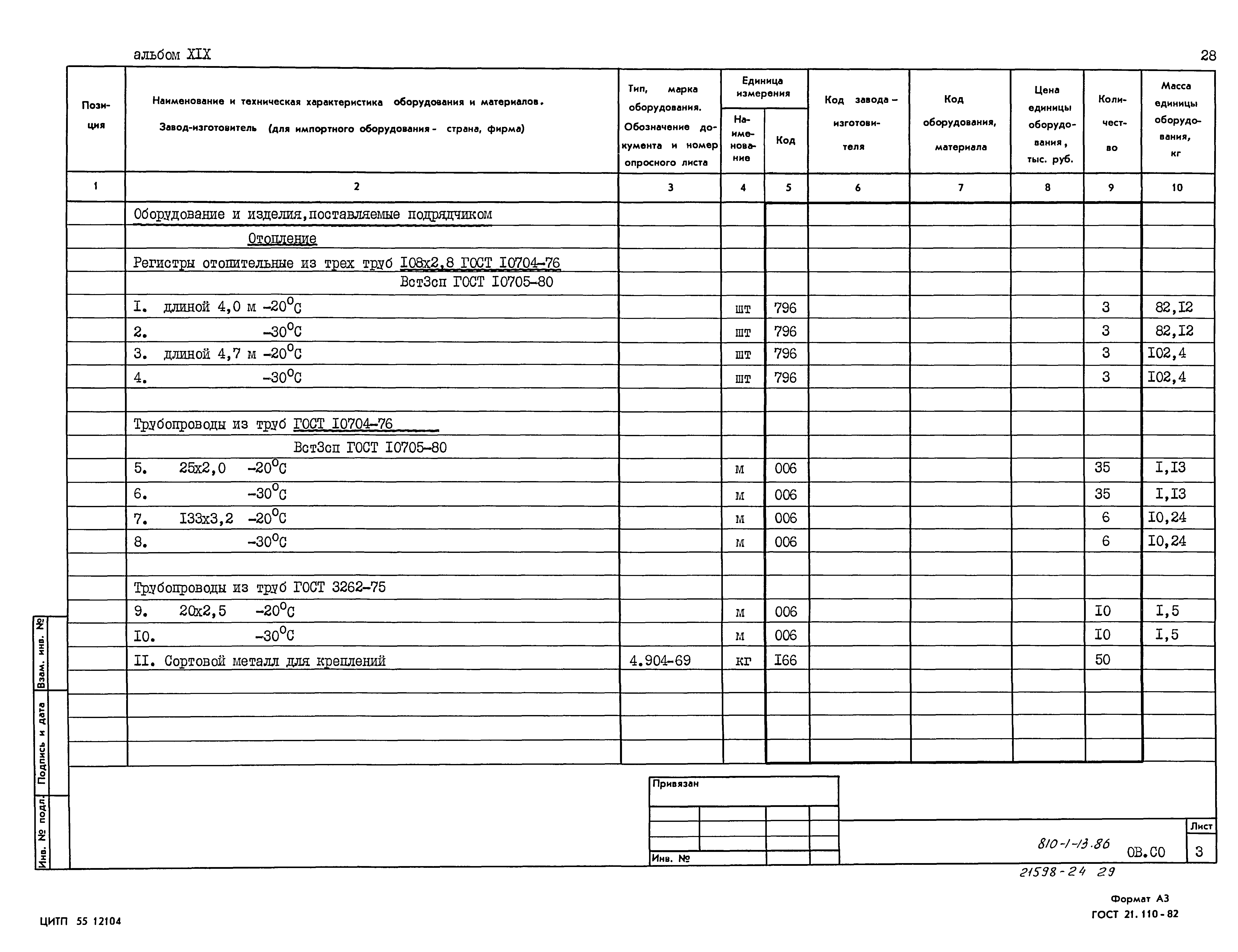 Типовой проект 810-1-13.86