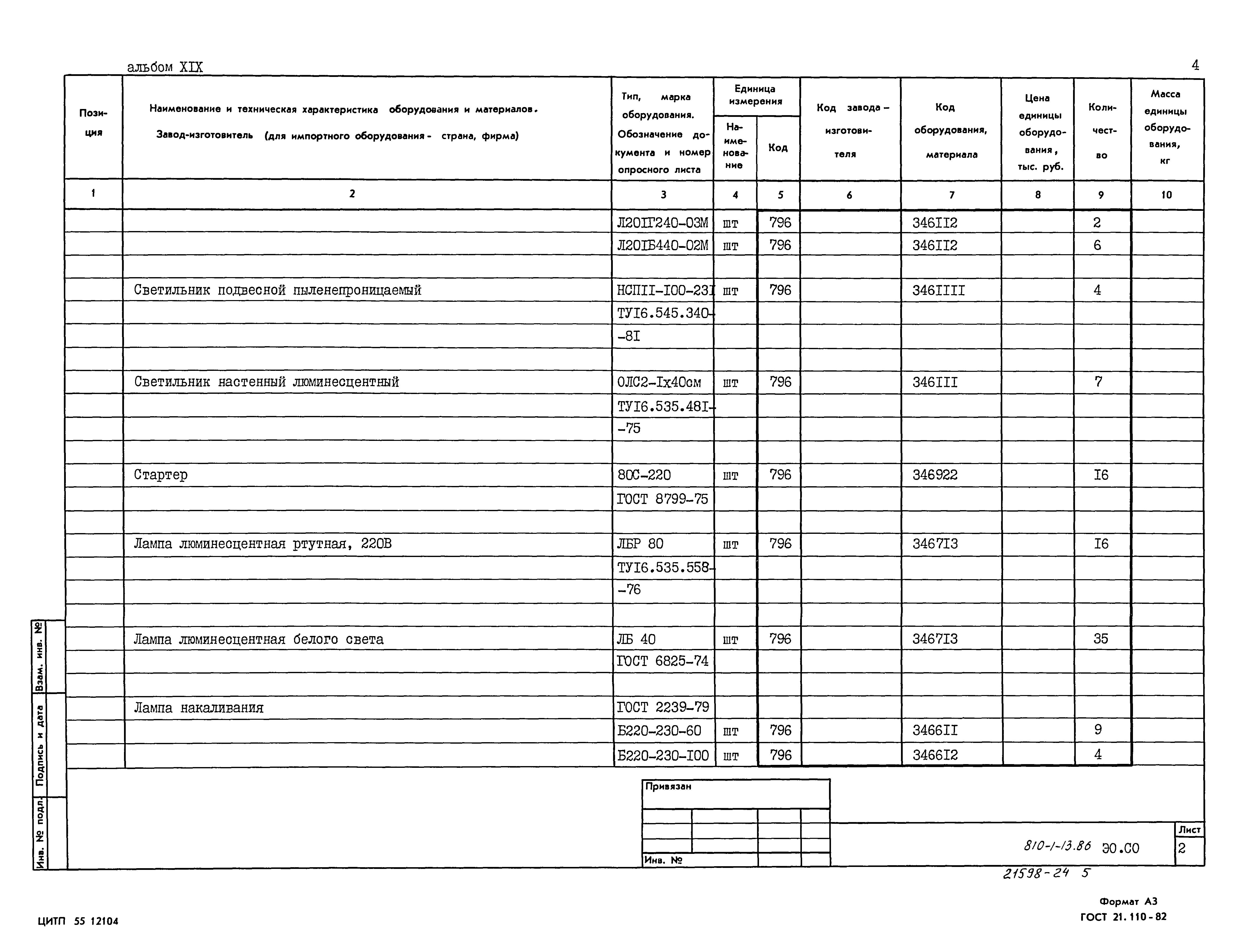 Типовой проект 810-1-13.86