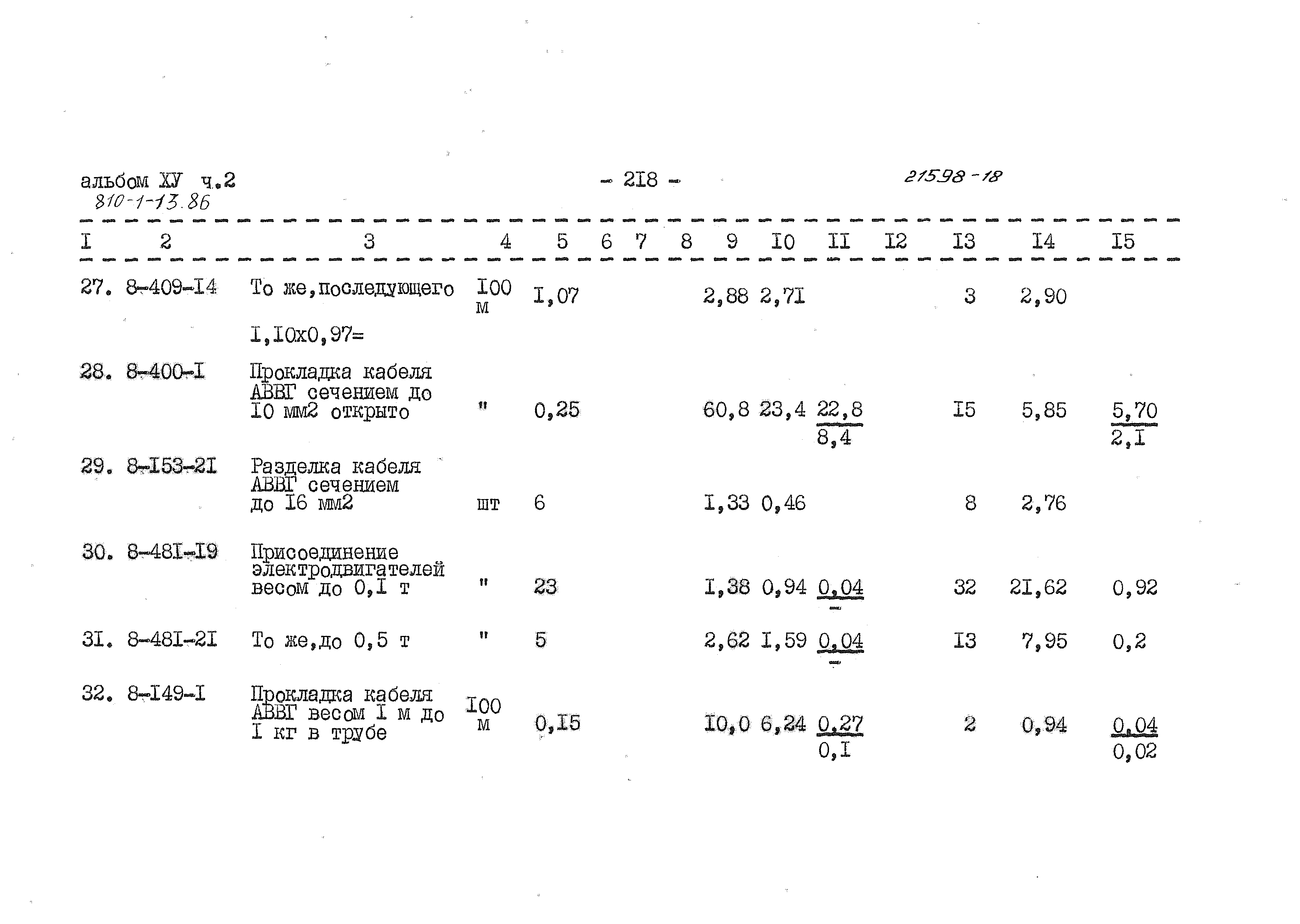 Типовой проект 810-1-13.86