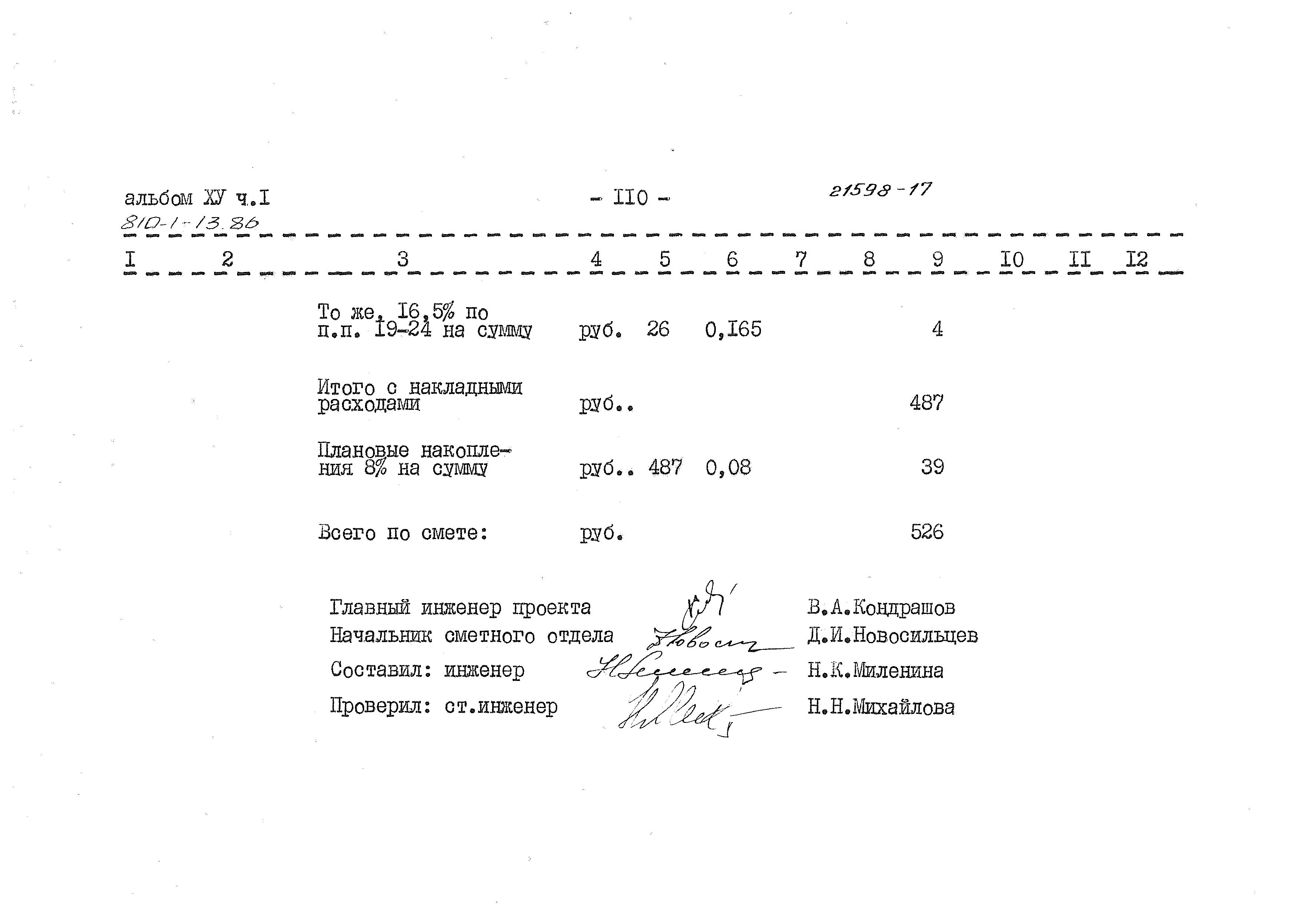 Типовой проект 810-1-13.86