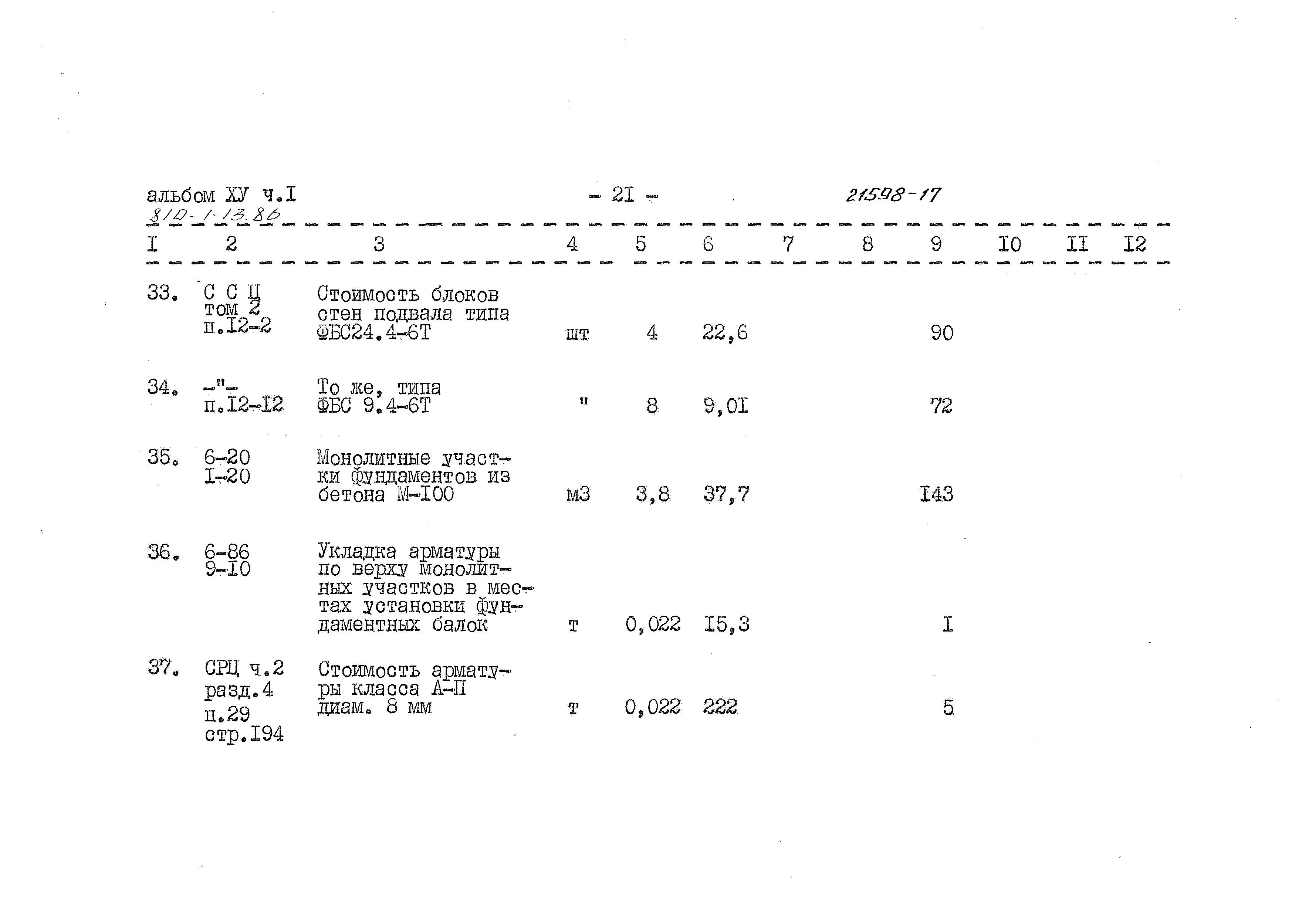 Типовой проект 810-1-13.86