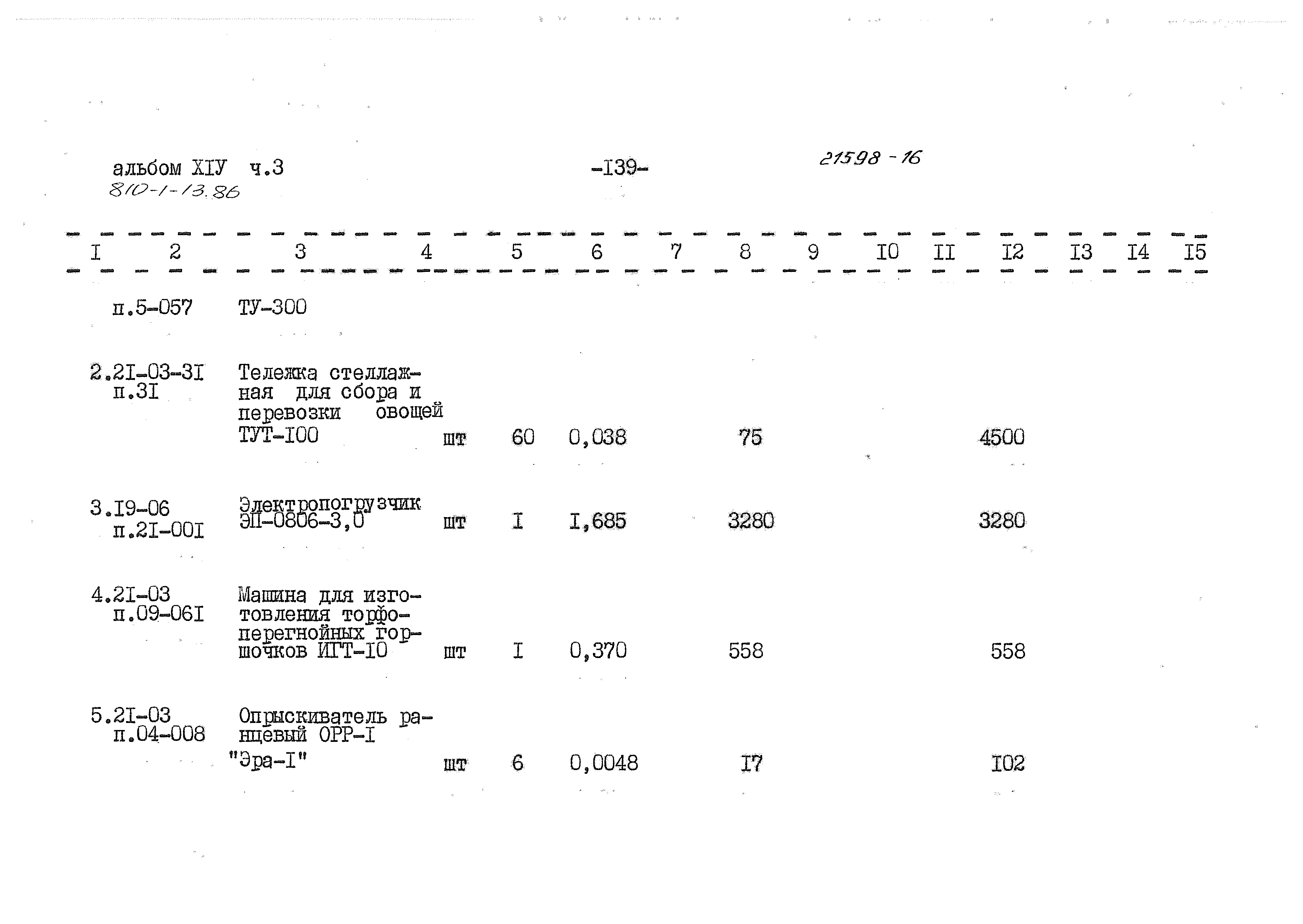 Типовой проект 810-1-13.86