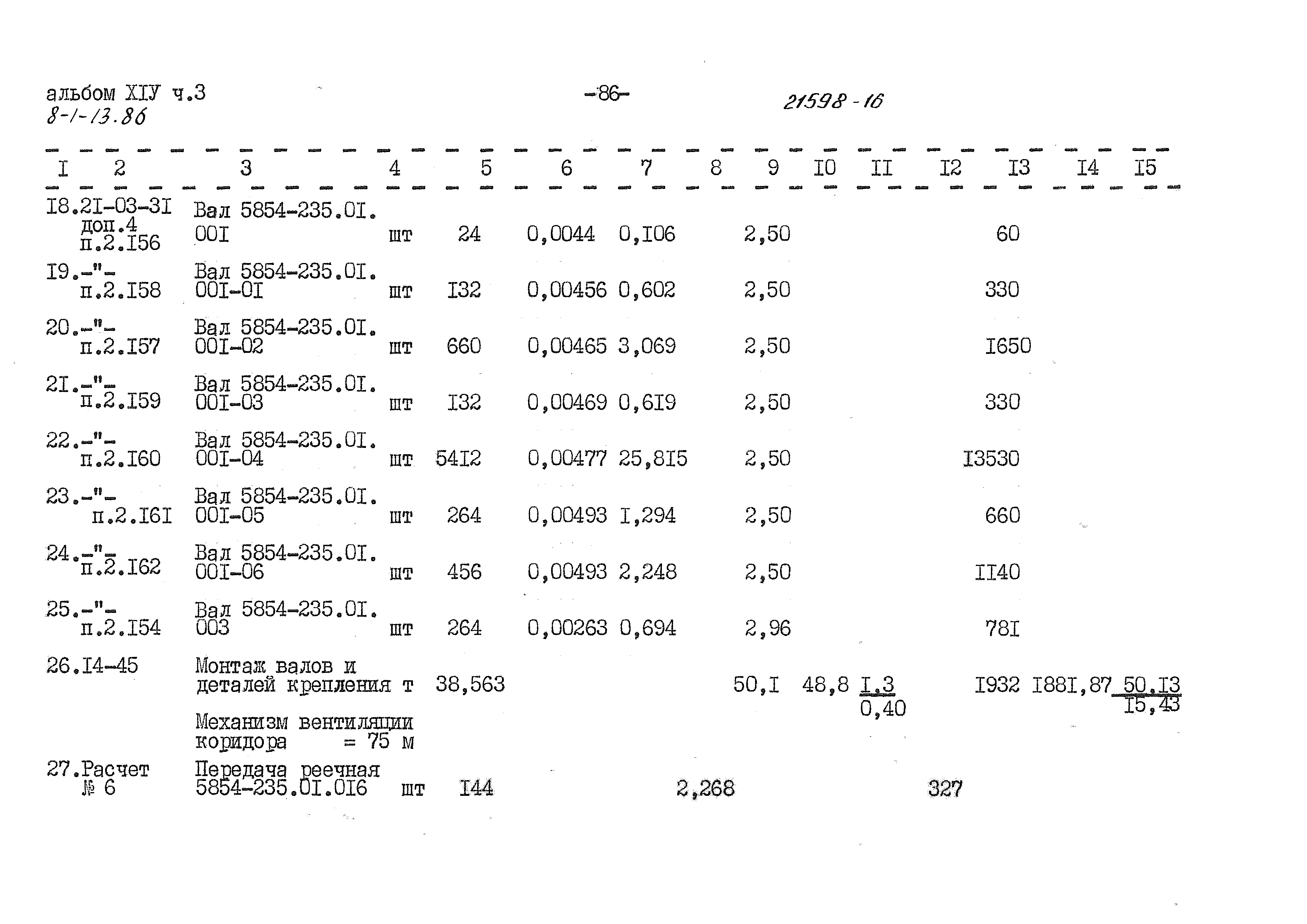 Типовой проект 810-1-13.86