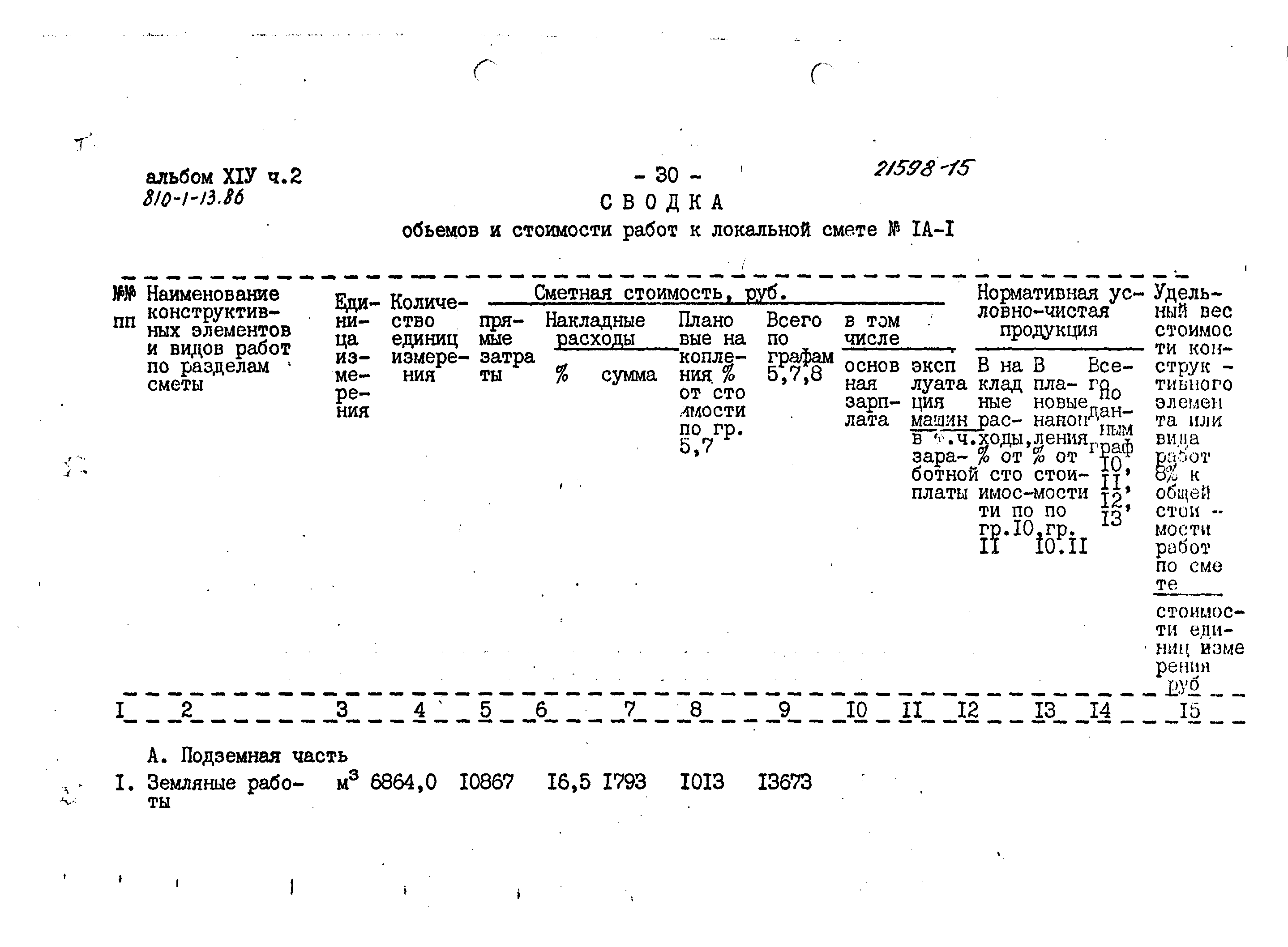 Типовой проект 810-1-13.86