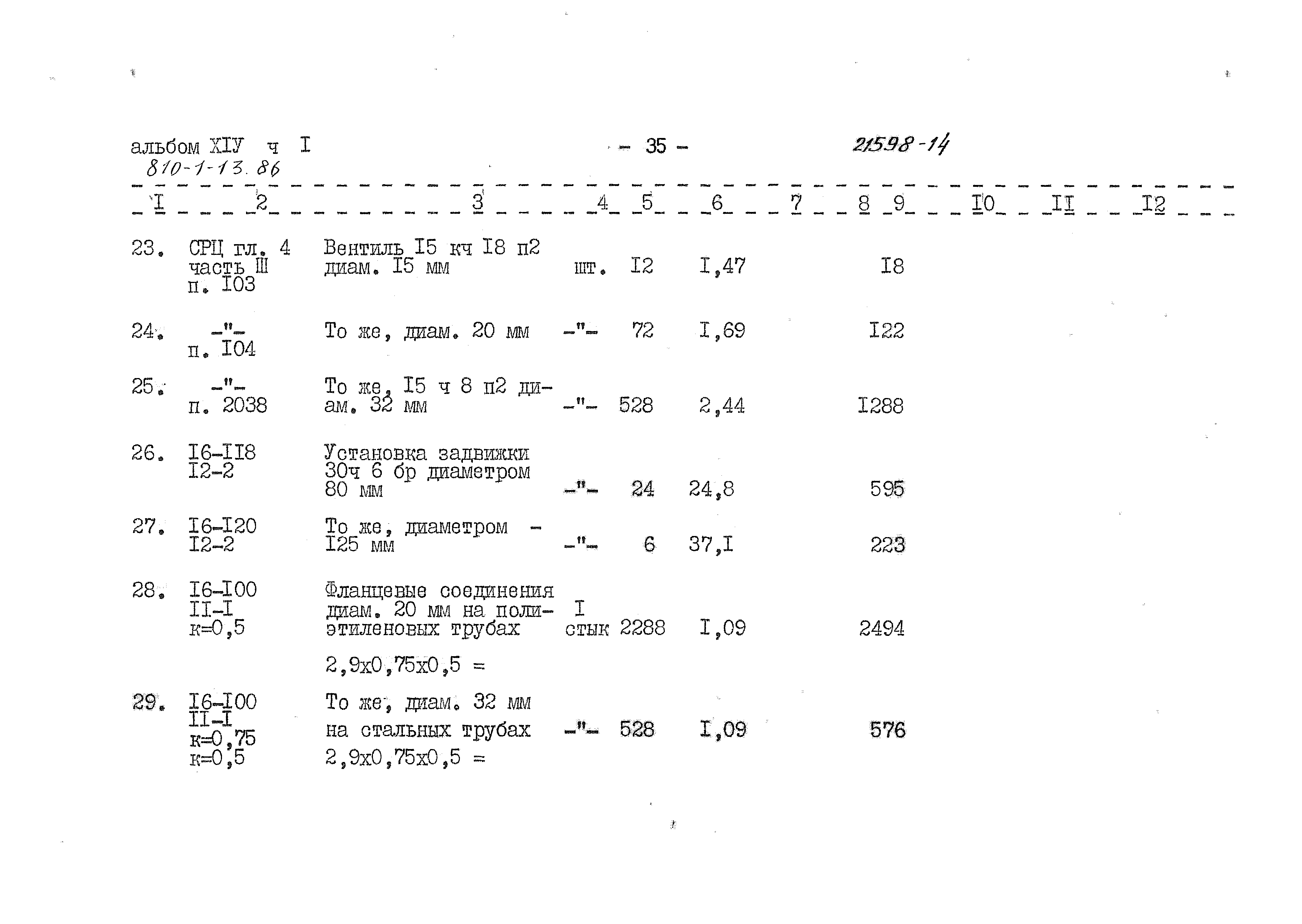 Типовой проект 810-1-13.86