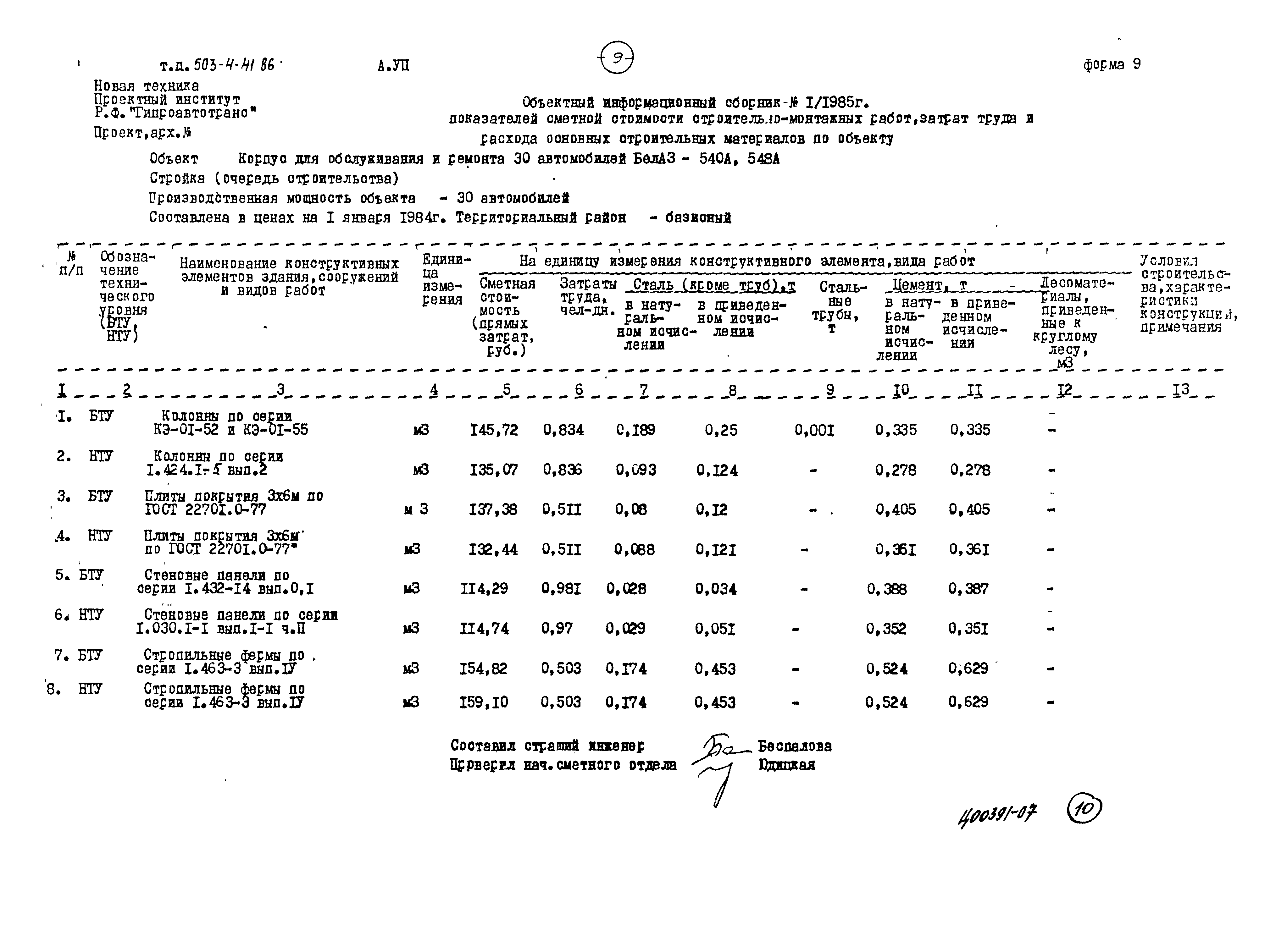 Типовой проект 503-4-41.86