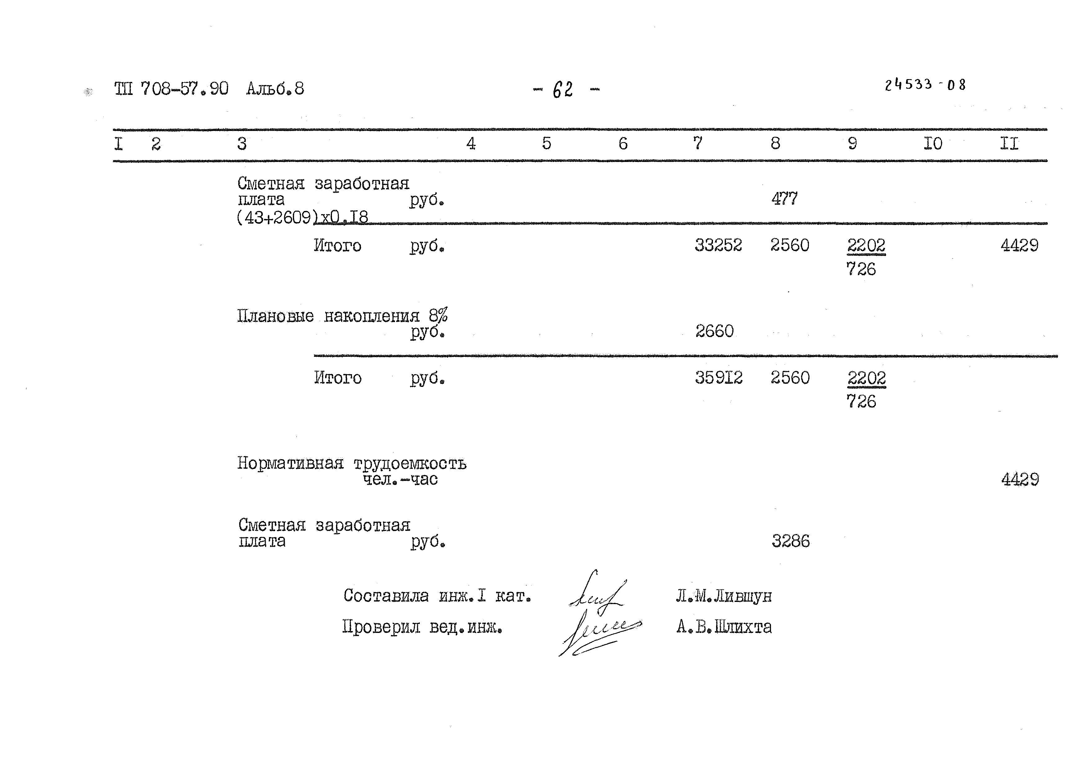 Типовой проект 708-57.90